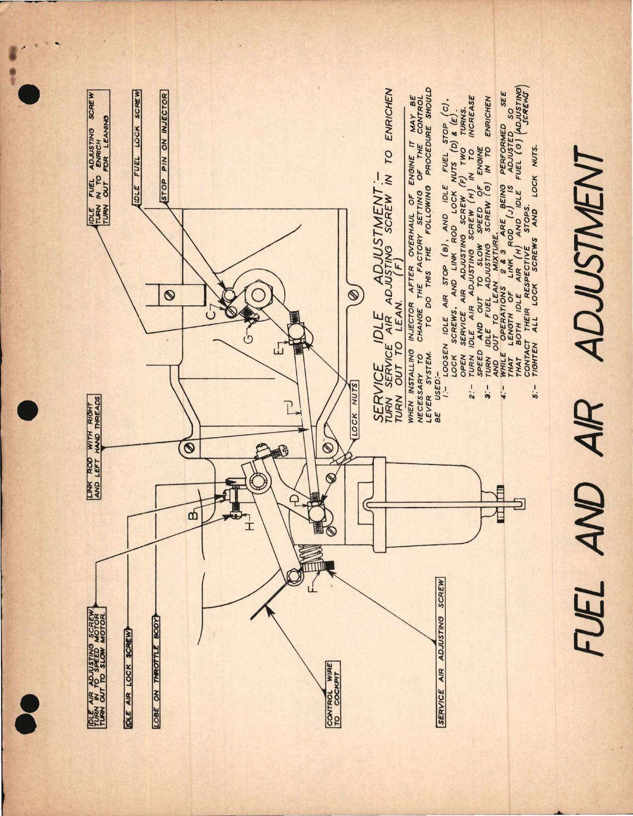 Sample page 5 from AirCorps Library document: Service Instructions for Model A Fuel Injector - Used on Continental A50, A65, A75, and A80 Engines