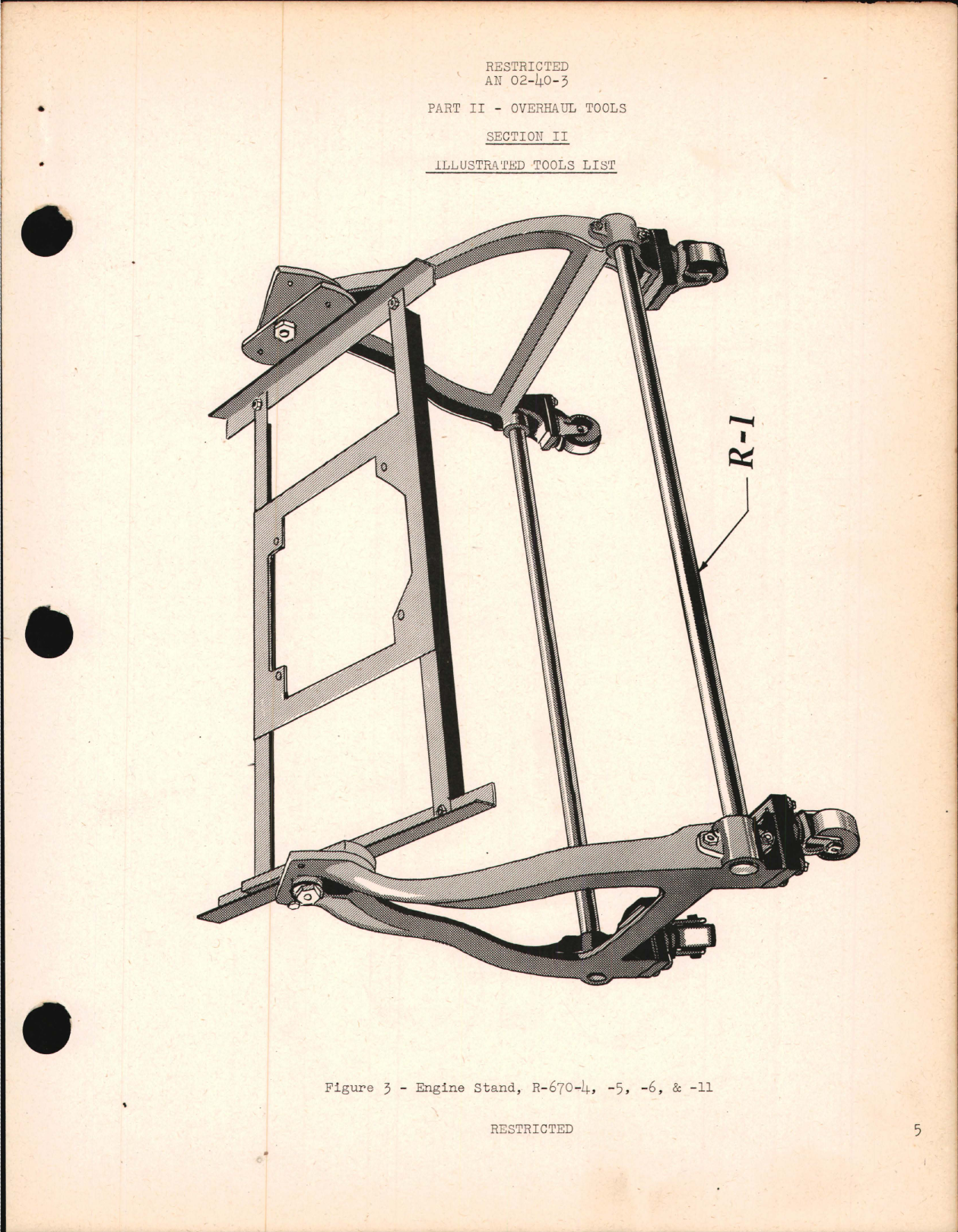 Sample page 7 from AirCorps Library document: Overhaul Tools Catalog for Continental Engines R-670-4, R-670-5, R-670-6, R-670-11, O-170-3, 1-1430-9, and 1-1430-11