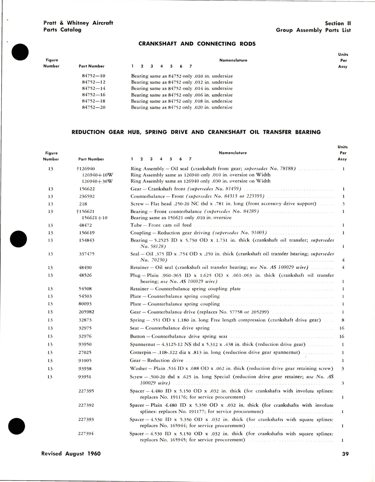 Sample page 5 from AirCorps Library document: Parts Catalog Revision for Double Wasp - CA3, CA15, CA18, CB3, CB16 & CB17 Engines - Part 119472