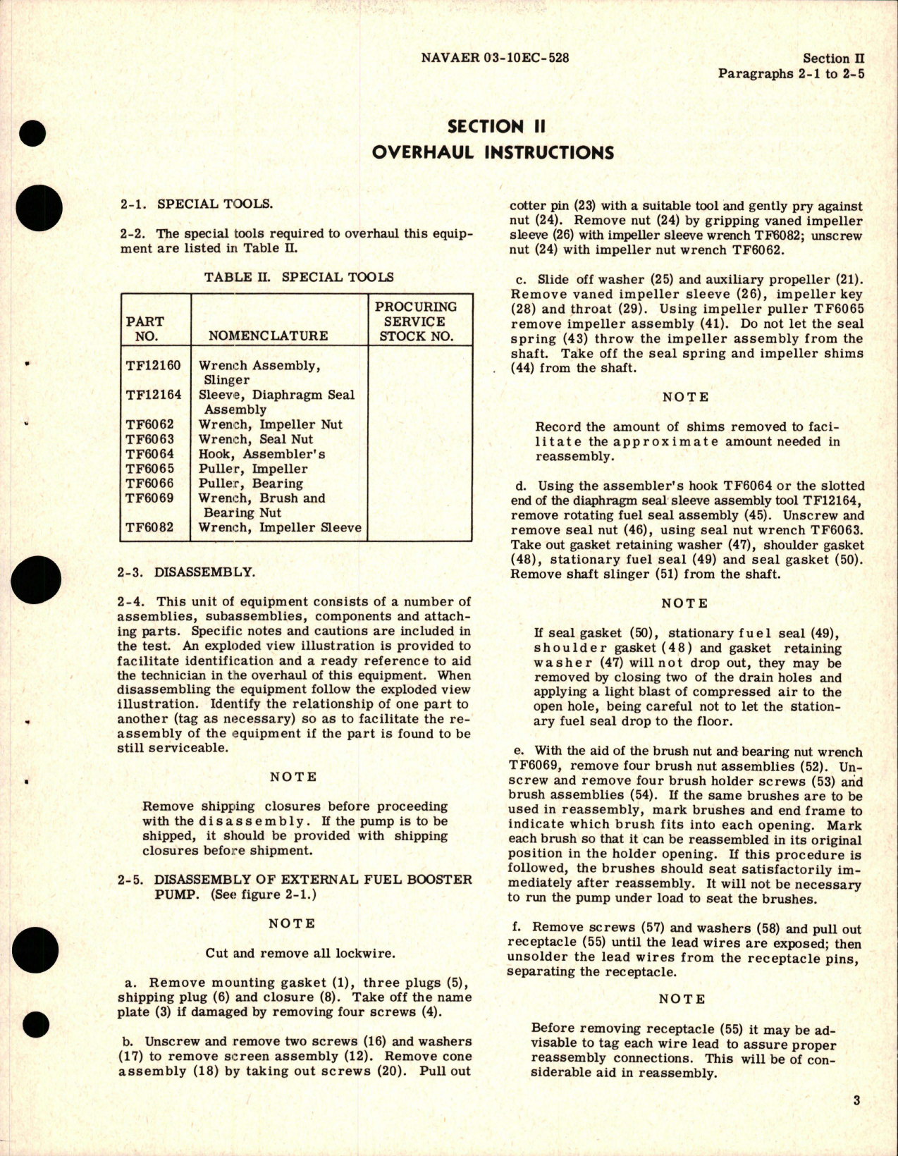 Sample page 5 from AirCorps Library document: Overhaul Instructions for External Fuel Booster Pumps