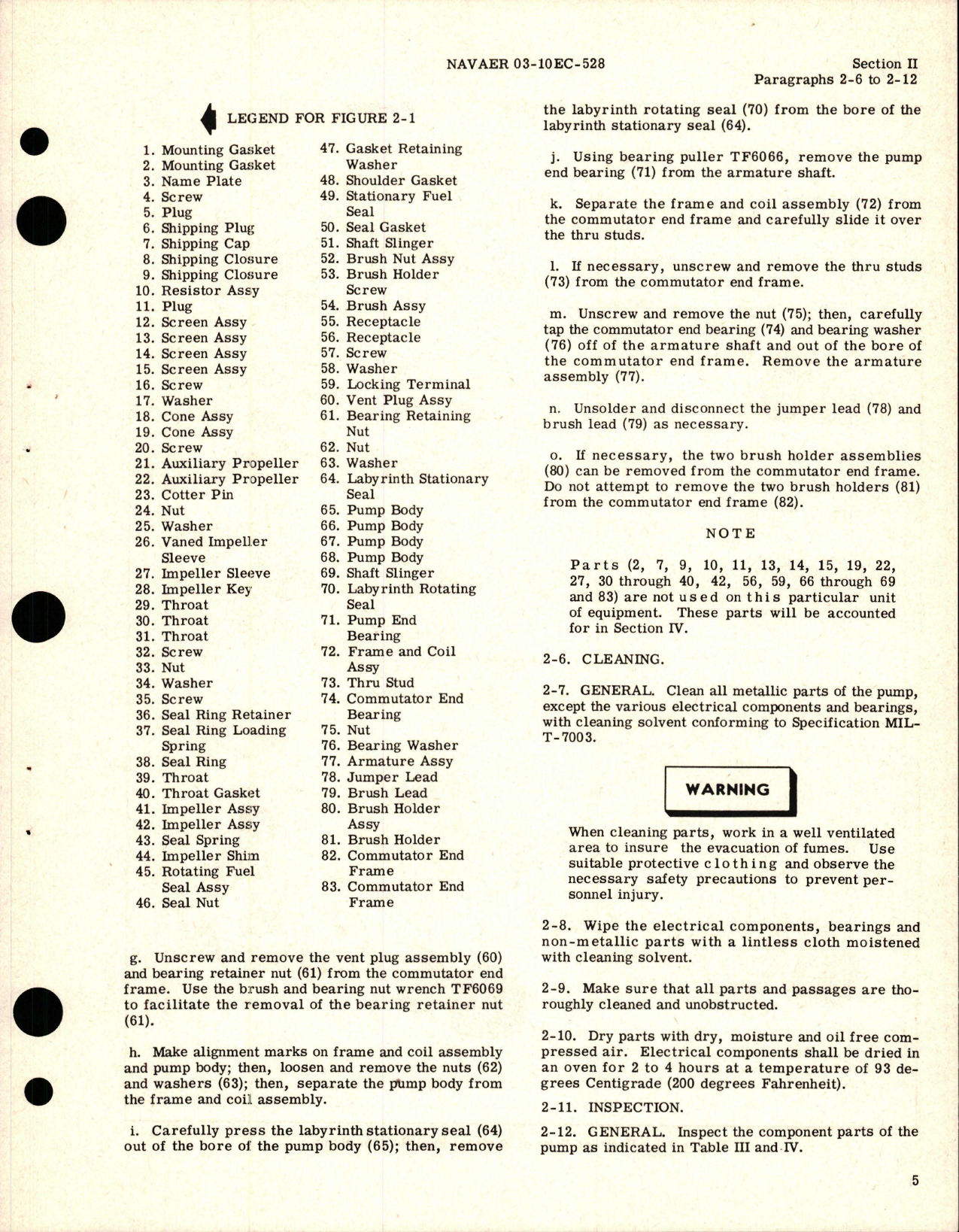 Sample page 7 from AirCorps Library document: Overhaul Instructions for External Fuel Booster Pumps