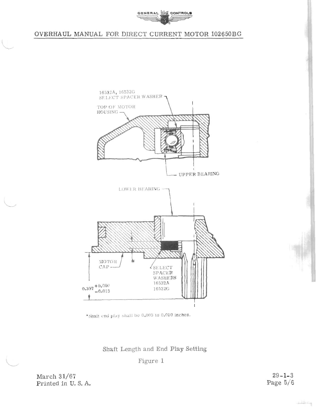 Sample page 5 from AirCorps Library document: Overhaul Manual for Direct Current Motor - 102650BG 