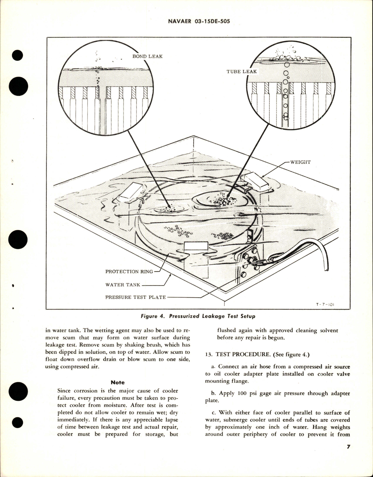 Sample page 7 from AirCorps Library document: Overhaul Instructions with Parts Breakdown for Tubular Oil Cooler - 86950