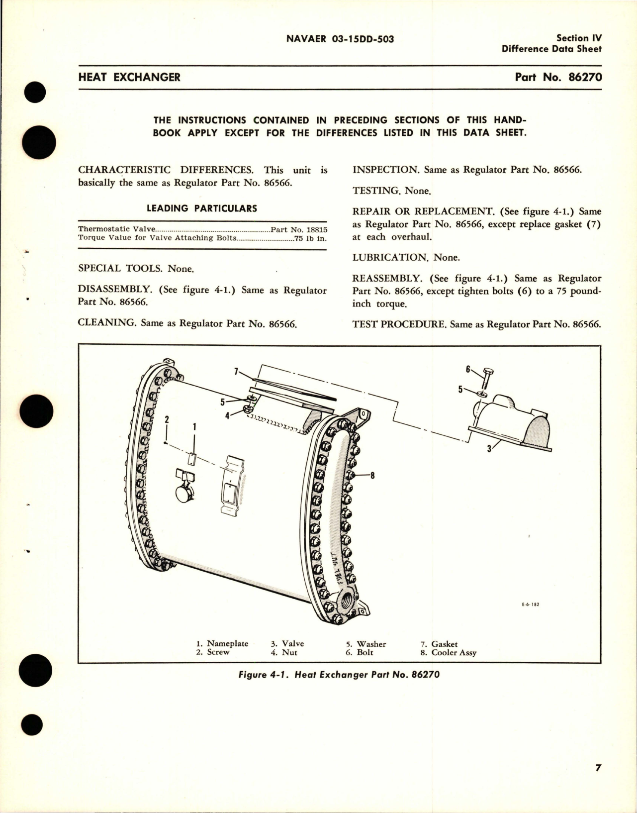 Sample page 9 from AirCorps Library document: Overhaul Instructions for Oil Temperature Regulators, Heat Exchanger and Fuel Temp Regulator