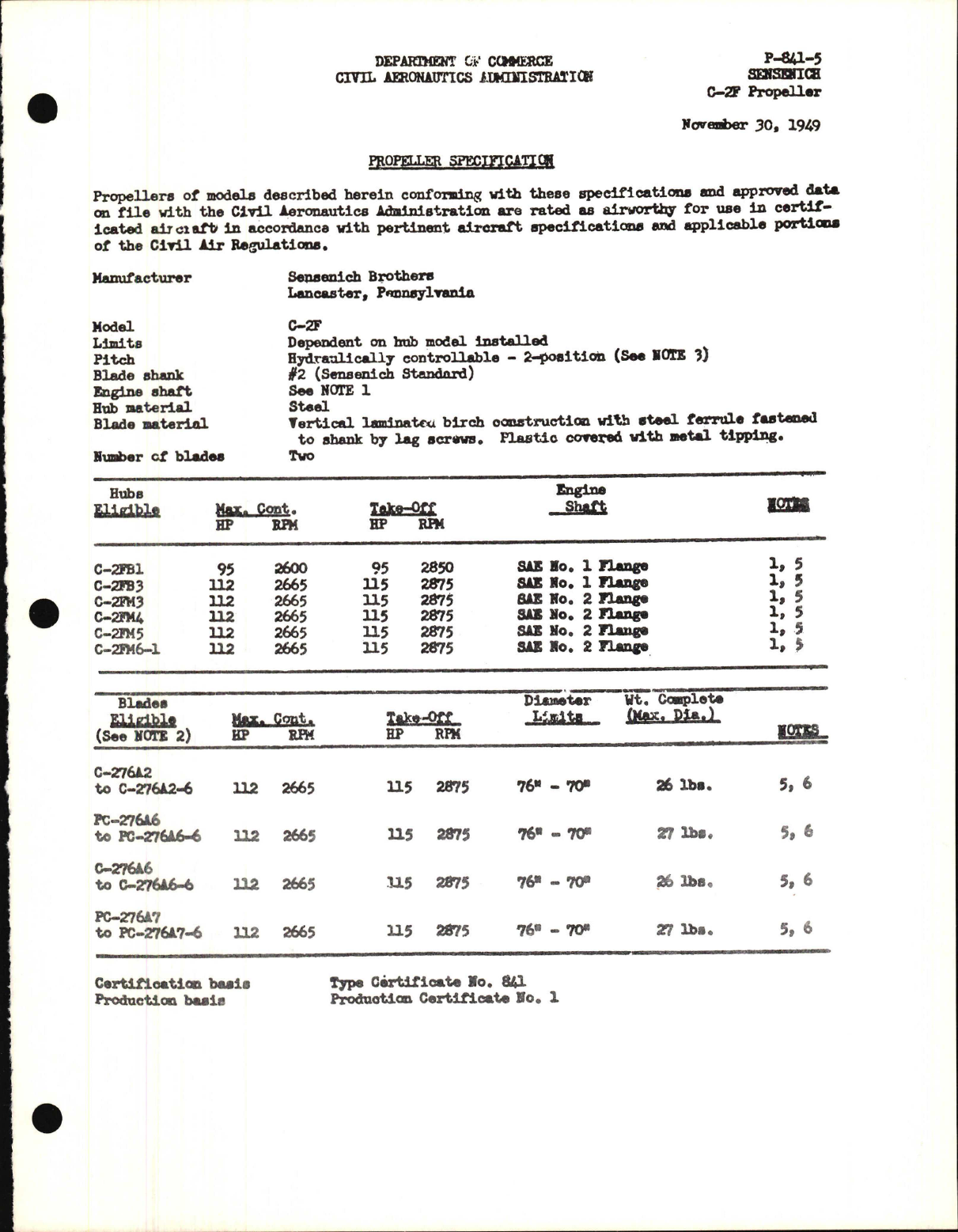 Sample page 1 from AirCorps Library document: C-2F