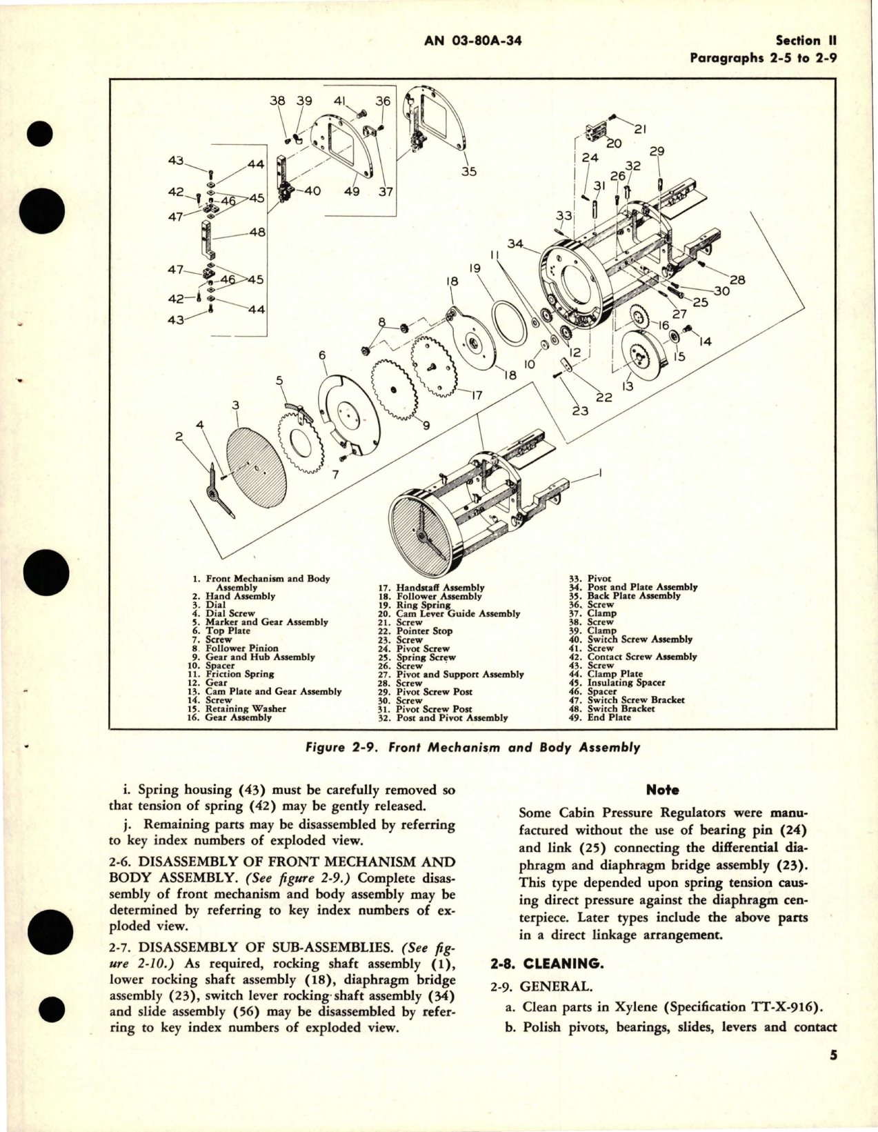 Sample page 9 from AirCorps Library document: Overhaul Instructions for Cabin Pressure Regulator 