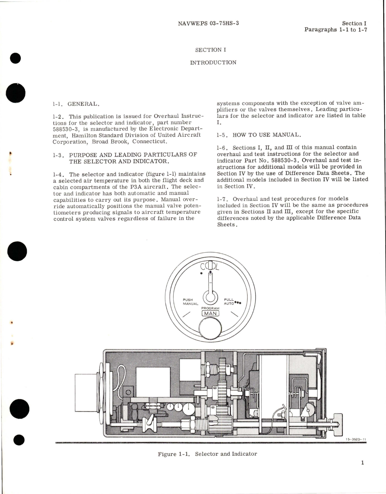Sample page 5 from AirCorps Library document: Overhaul Instructions for Selector and Indicator - Part 588530-3 