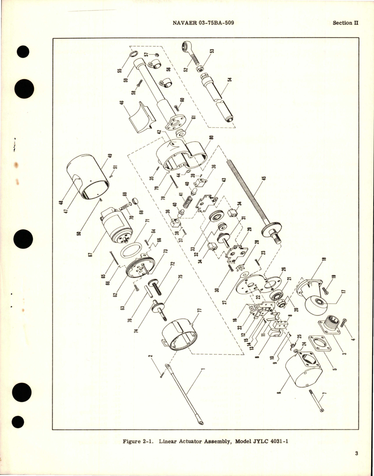 Sample page 5 from AirCorps Library document: Overhaul Instructions for Linear Actuator Assembly - Model JYLC 4031-1