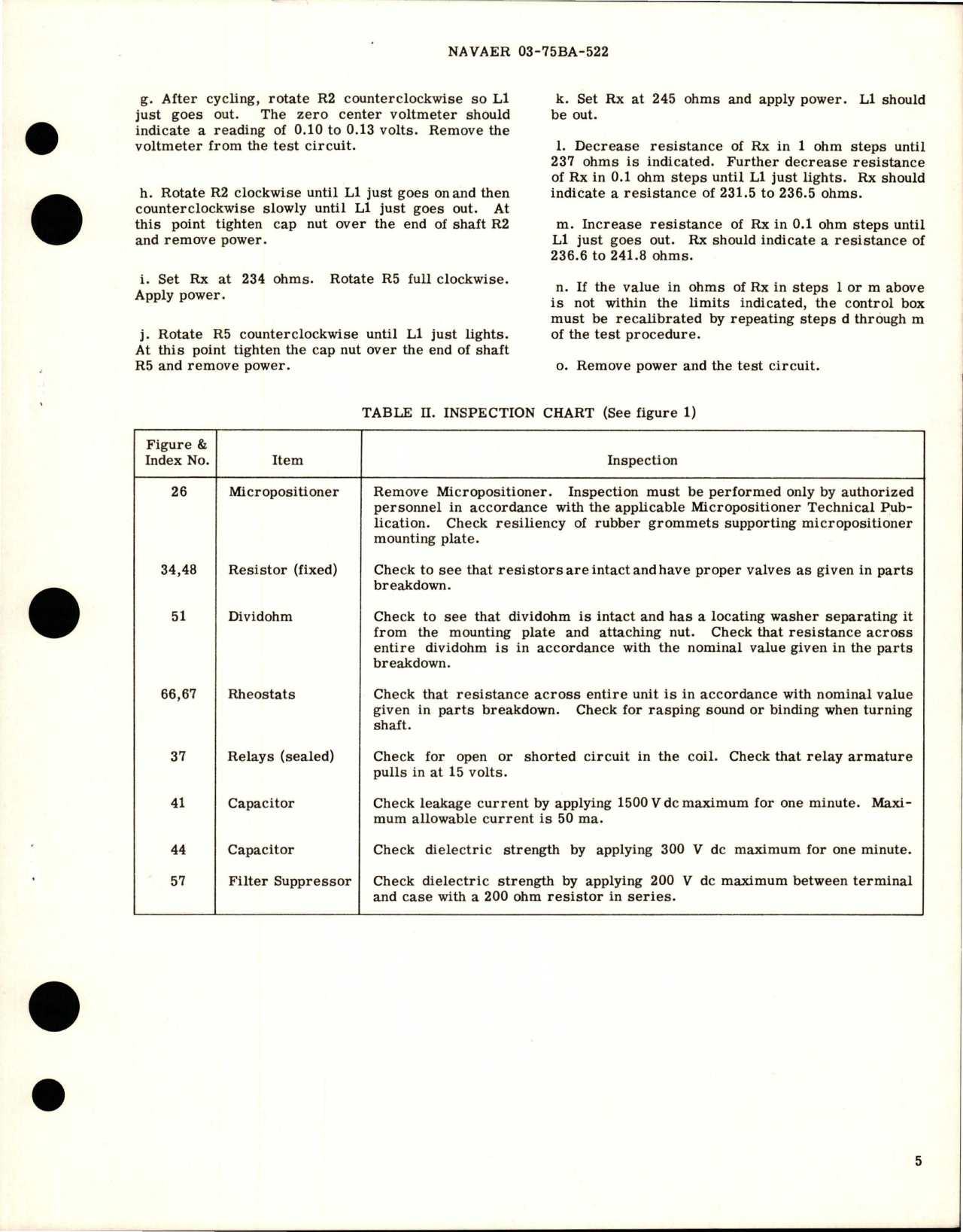 Sample page 5 from AirCorps Library document: Overhaul Instructions with Parts Breakdown for Heater Cycling Control Box - CYLZ 3923 