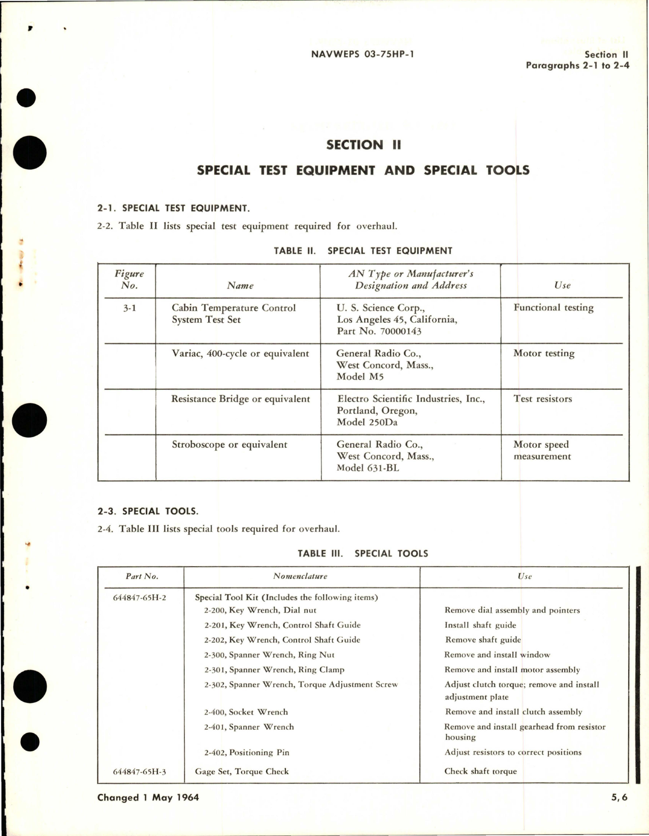 Sample page 5 from AirCorps Library document: Overhaul Instructions for Cabin Temperature Control System Programmer - Parts 17784-7 and 17784-9