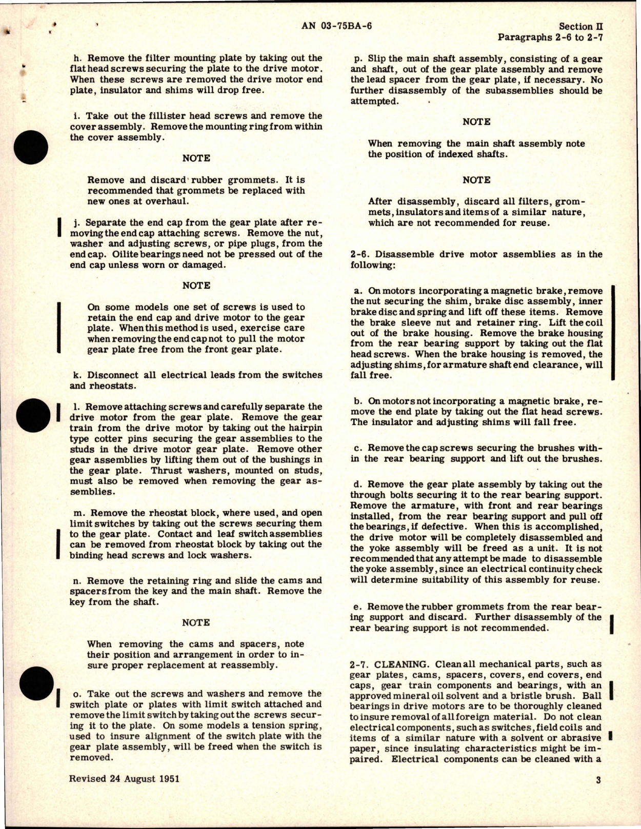 Sample page 7 from AirCorps Library document: Overhaul Instructions for Control Motors, Part AYLC Series 