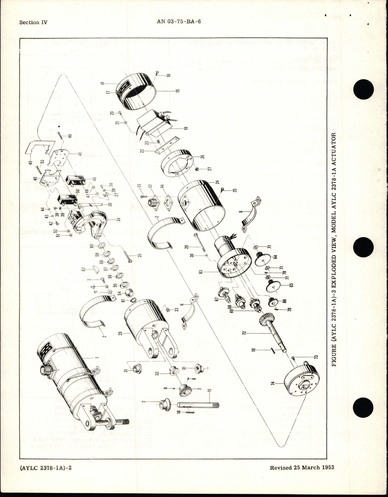 Sample page 6 from AirCorps Library document: Overhaul Instructions for Aircraft Actuators - Model AYLC Series 