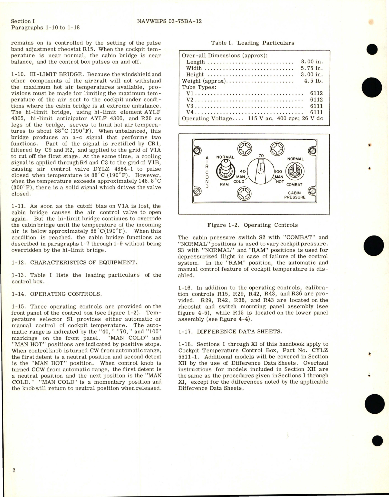 Sample page 6 from AirCorps Library document: Overhaul Instructions for Control Box Cockpit Temperature - Part CYLZ 5511-1 