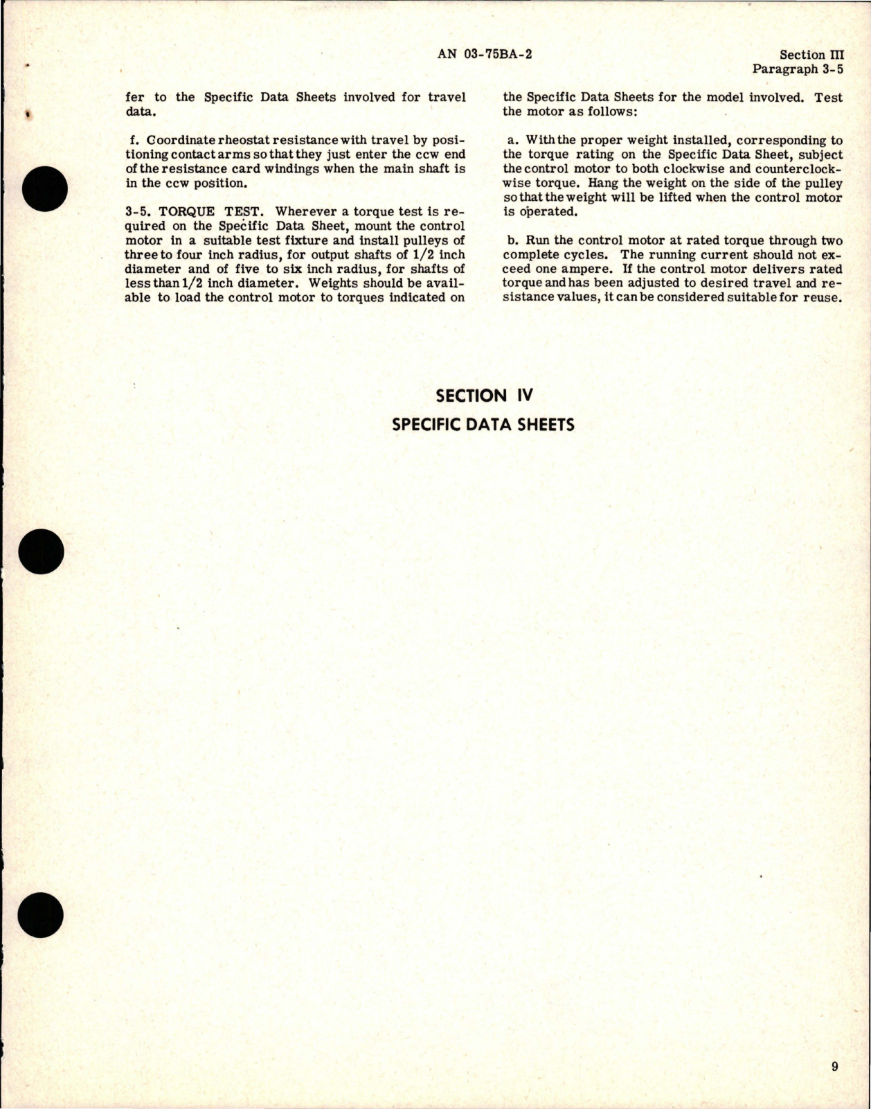 Sample page 7 from AirCorps Library document: Overhaul Instructions for Aircraft Actuators - Model FYLC Series 