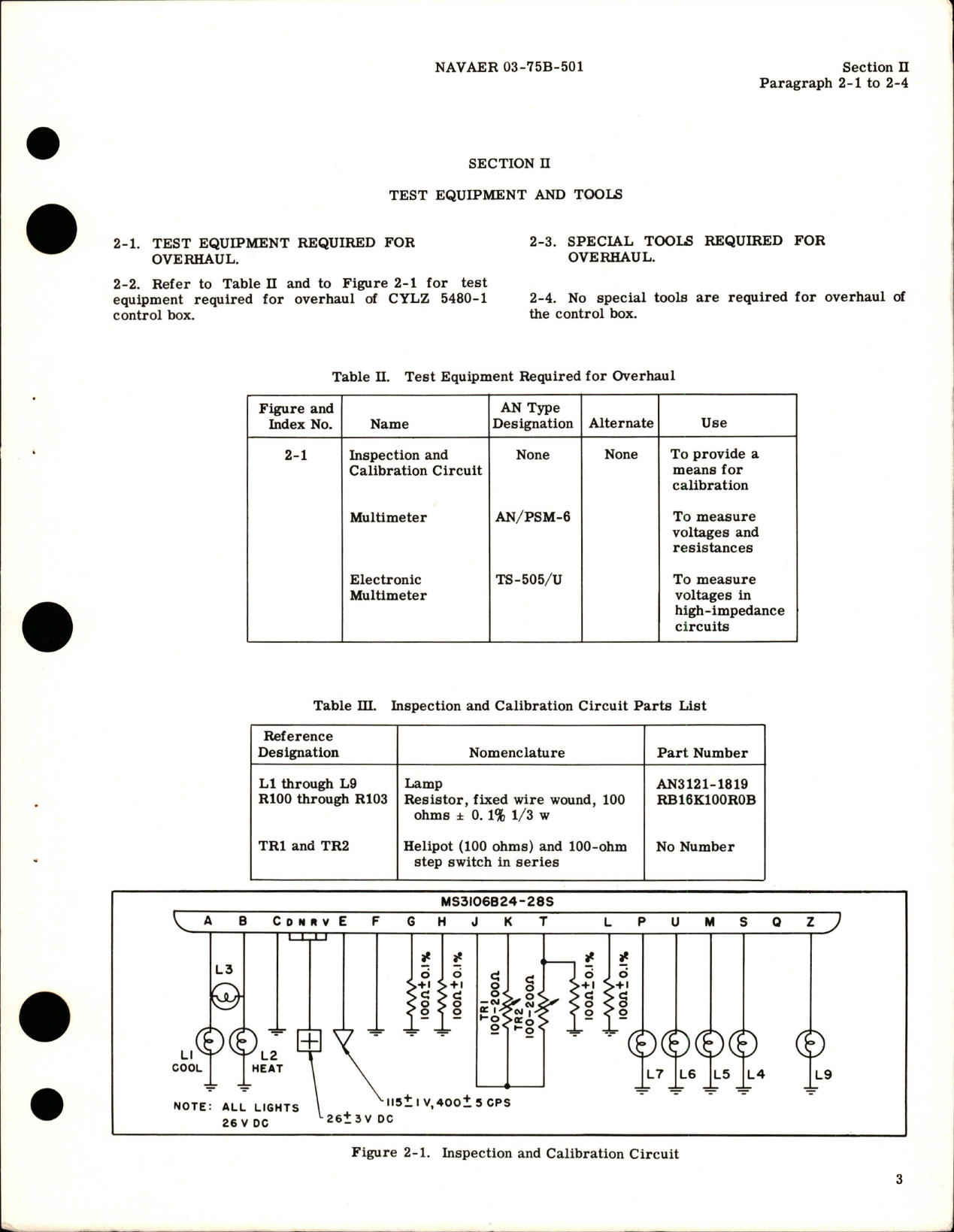 Sample page 5 from AirCorps Library document: Overhaul Instructions for Control Box Cockpit-Temperature - Part CYLZ 5480-1