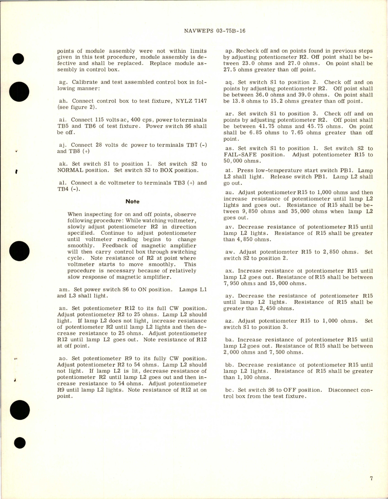 Sample page 5 from AirCorps Library document: Overhaul Instructions with Parts Breakdown for Windshield Temperature Control Box Assembly - Part CYLZ 5837 