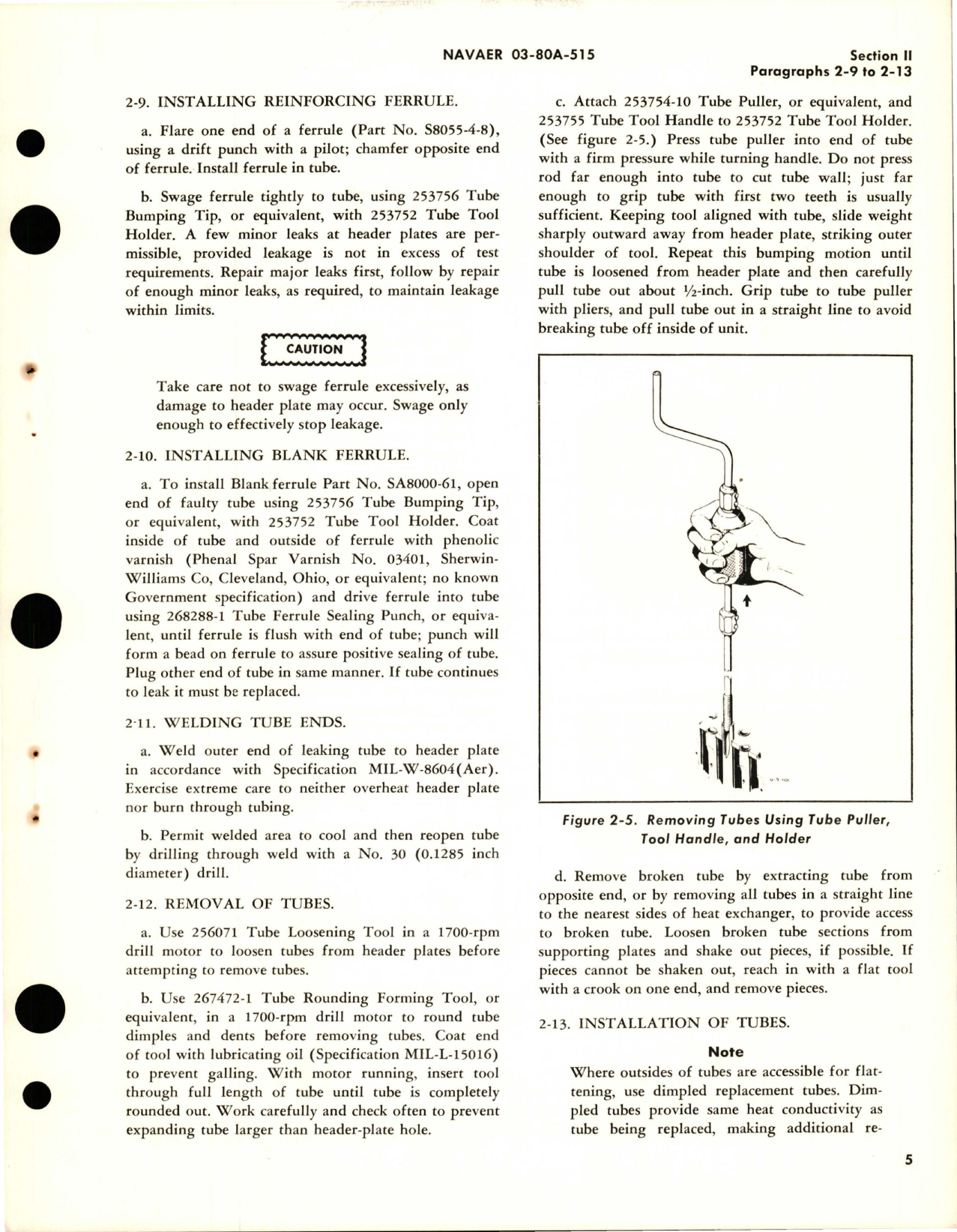 Sample page 9 from AirCorps Library document: Overhaul Instructions for Heat Exchangers 