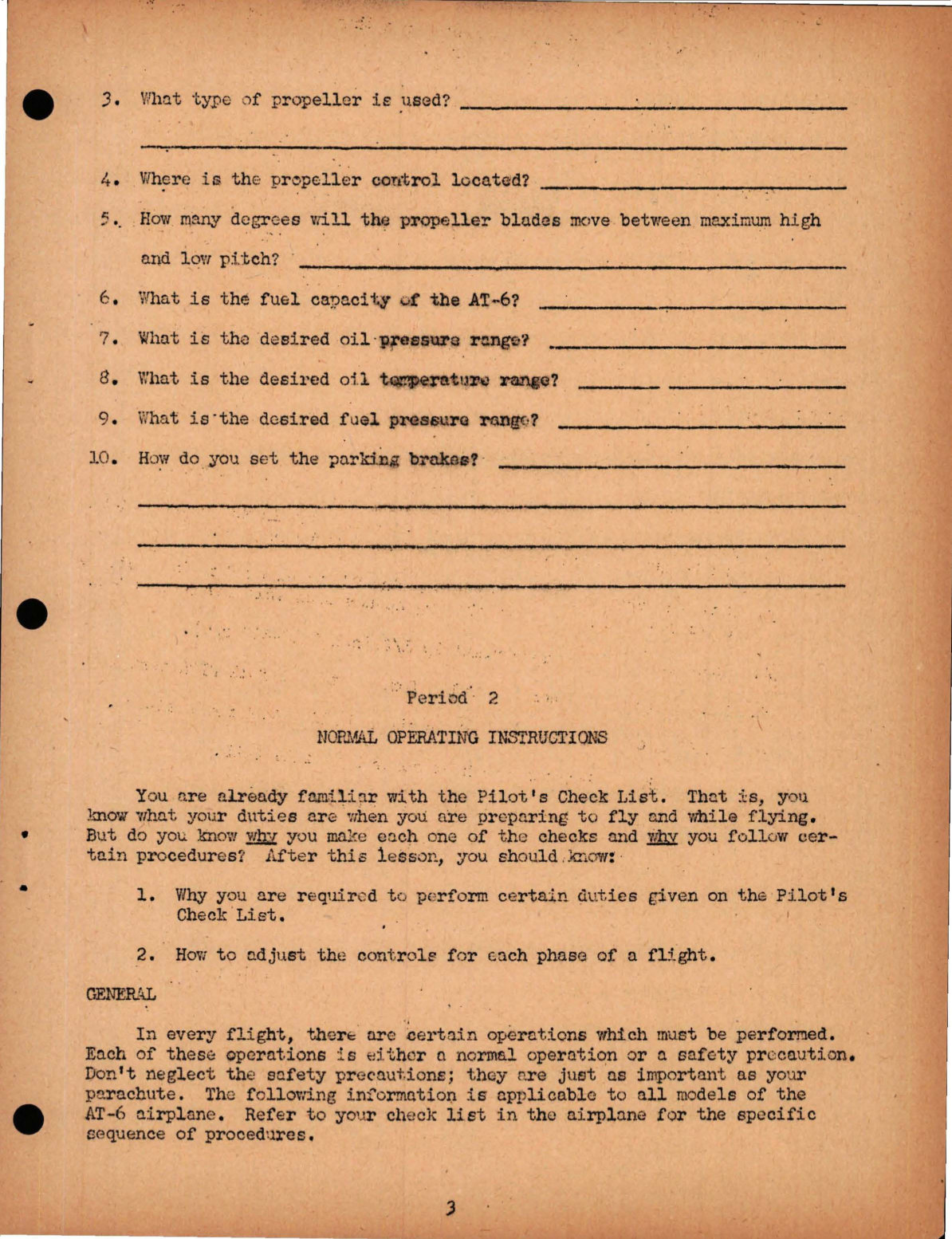 Sample page 9 from AirCorps Library document: Student Workbook for Aircraft Engineering - Basic Pilot Schools