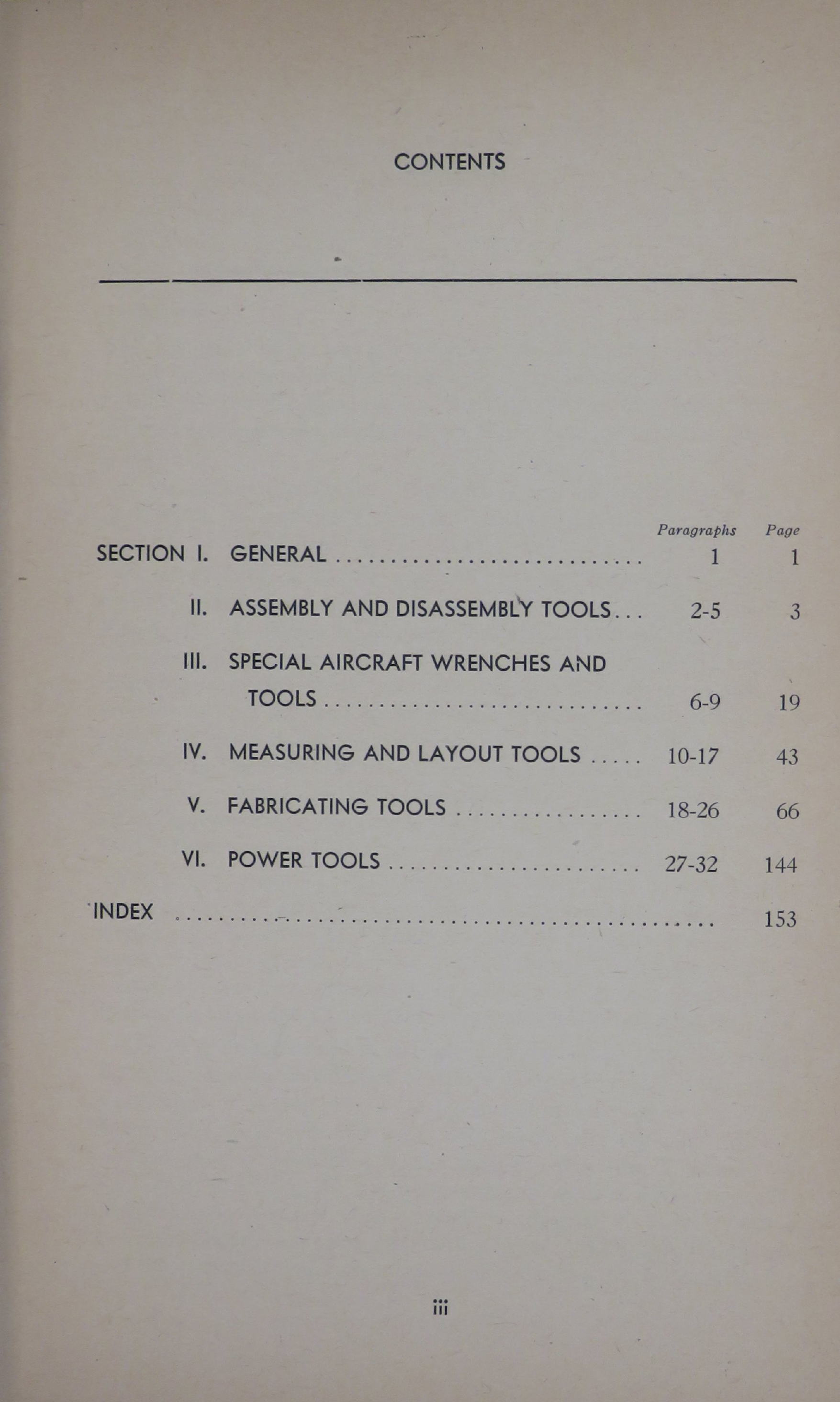 Sample page 5 from AirCorps Library document: Aircraft Mechanics Tools