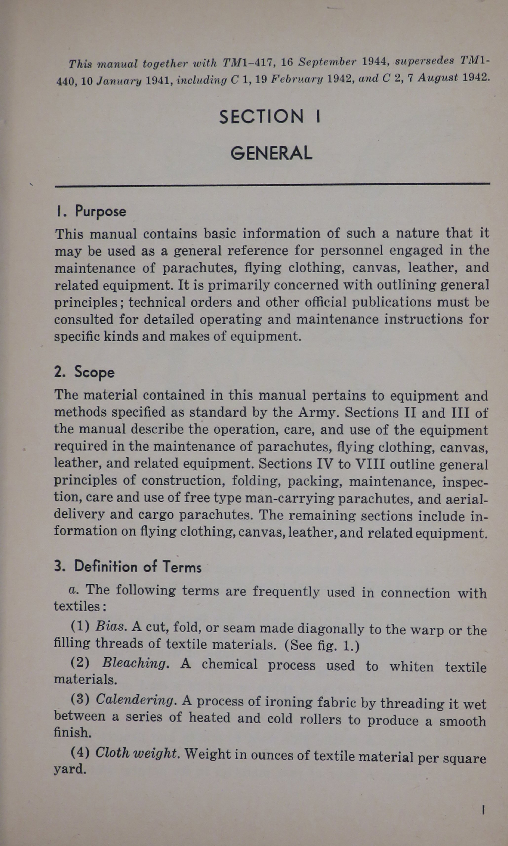 Sample page 7 from AirCorps Library document: Parachutes and Aircraft Clothing