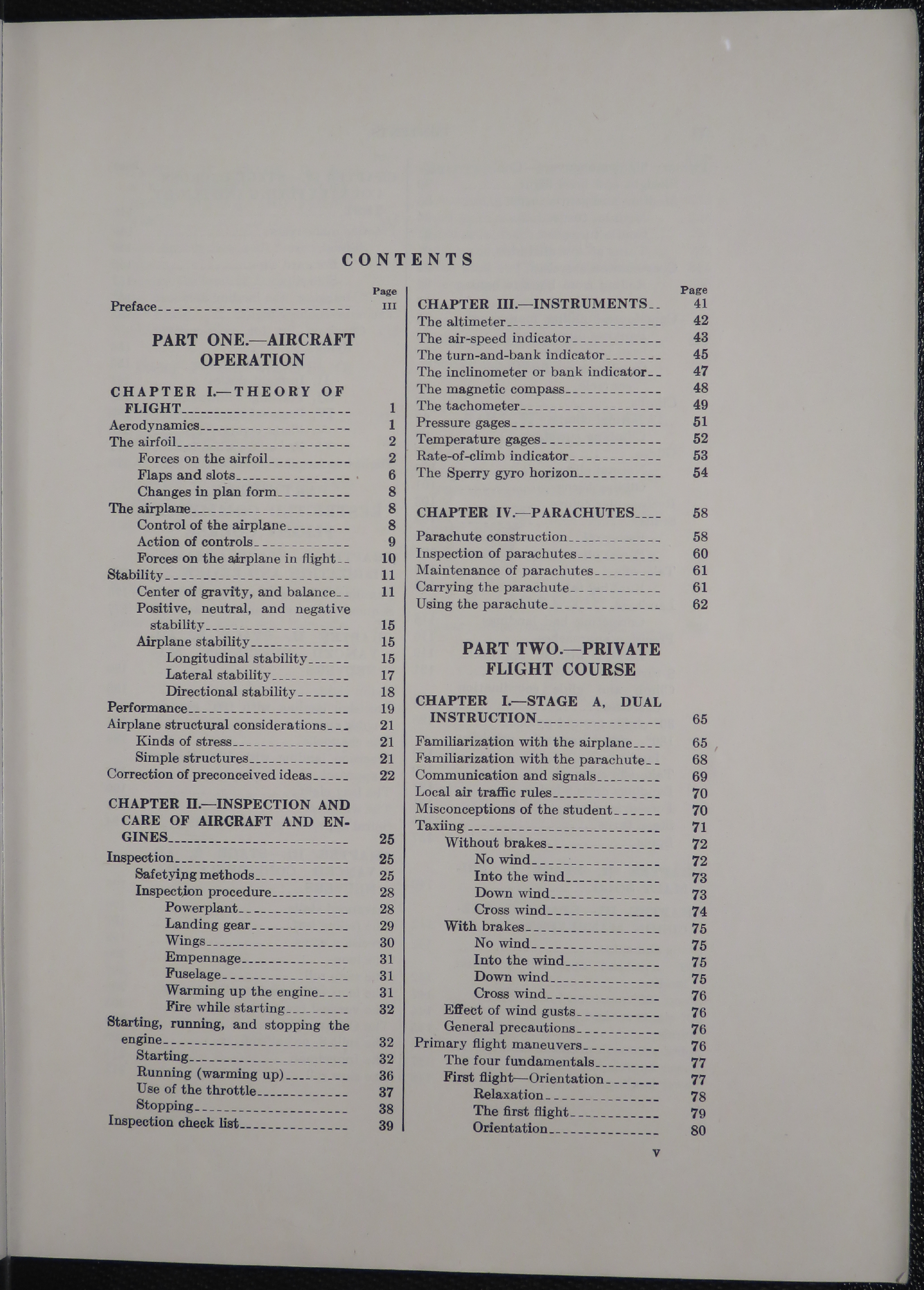 Sample page 7 from AirCorps Library document: Civil Pilot Training Manual