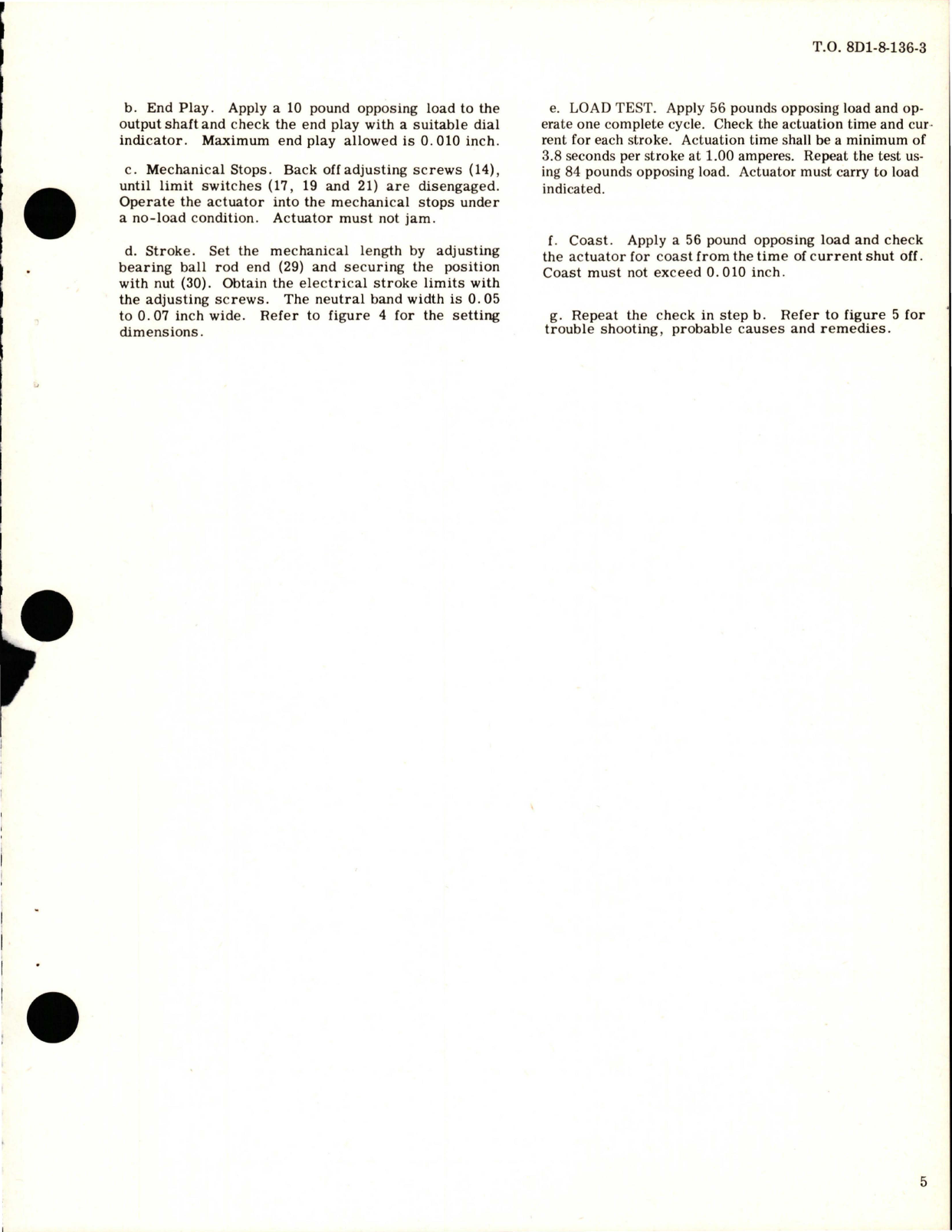 Sample page 5 from AirCorps Library document: Overhaul Instructions with Parts for Electro Mechanical Linear Actuator - Models R-5210M1-1 and R-5210M1-2