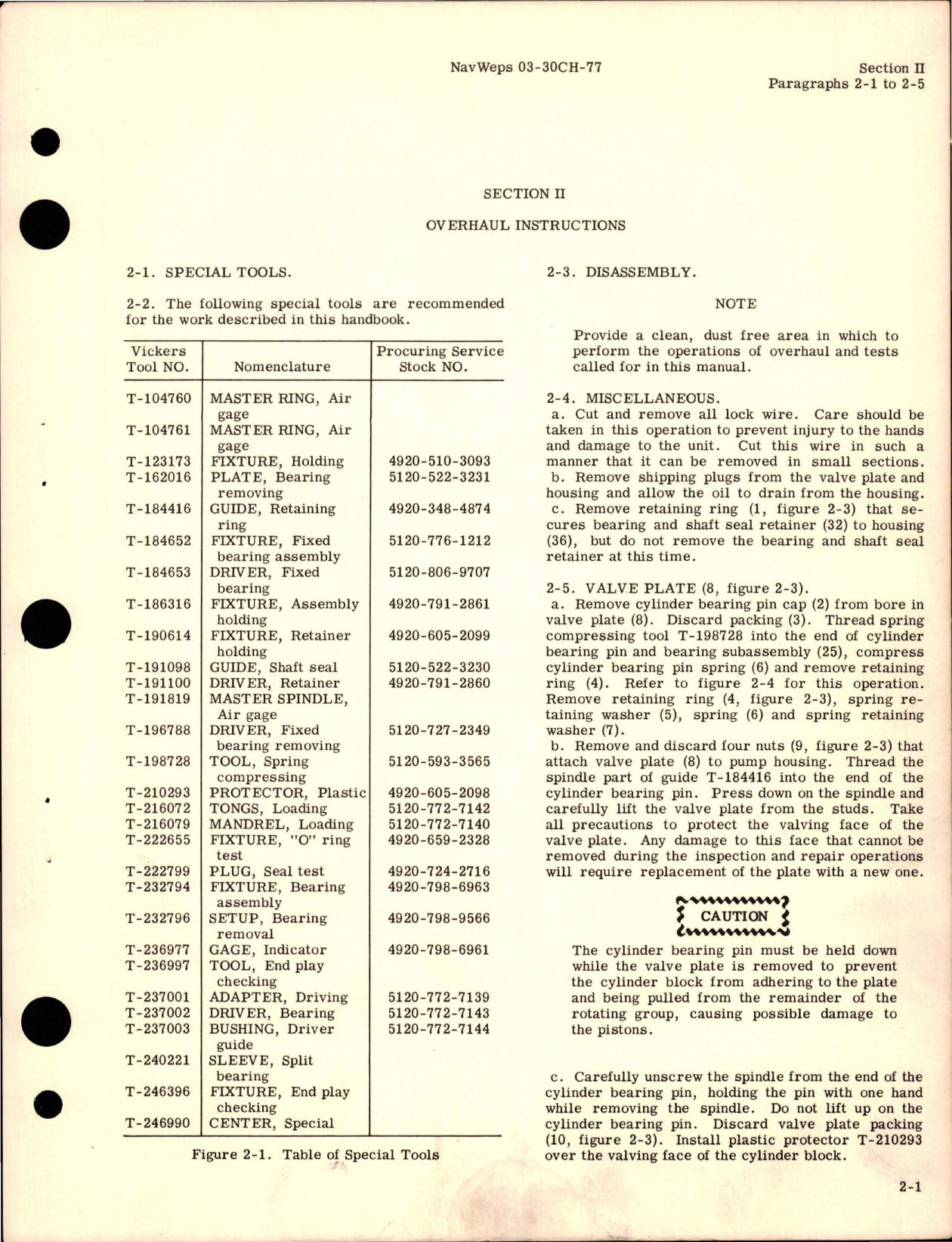 Sample page 7 from AirCorps Library document: Overhaul Instructions for Hydraulic Motor Assembly