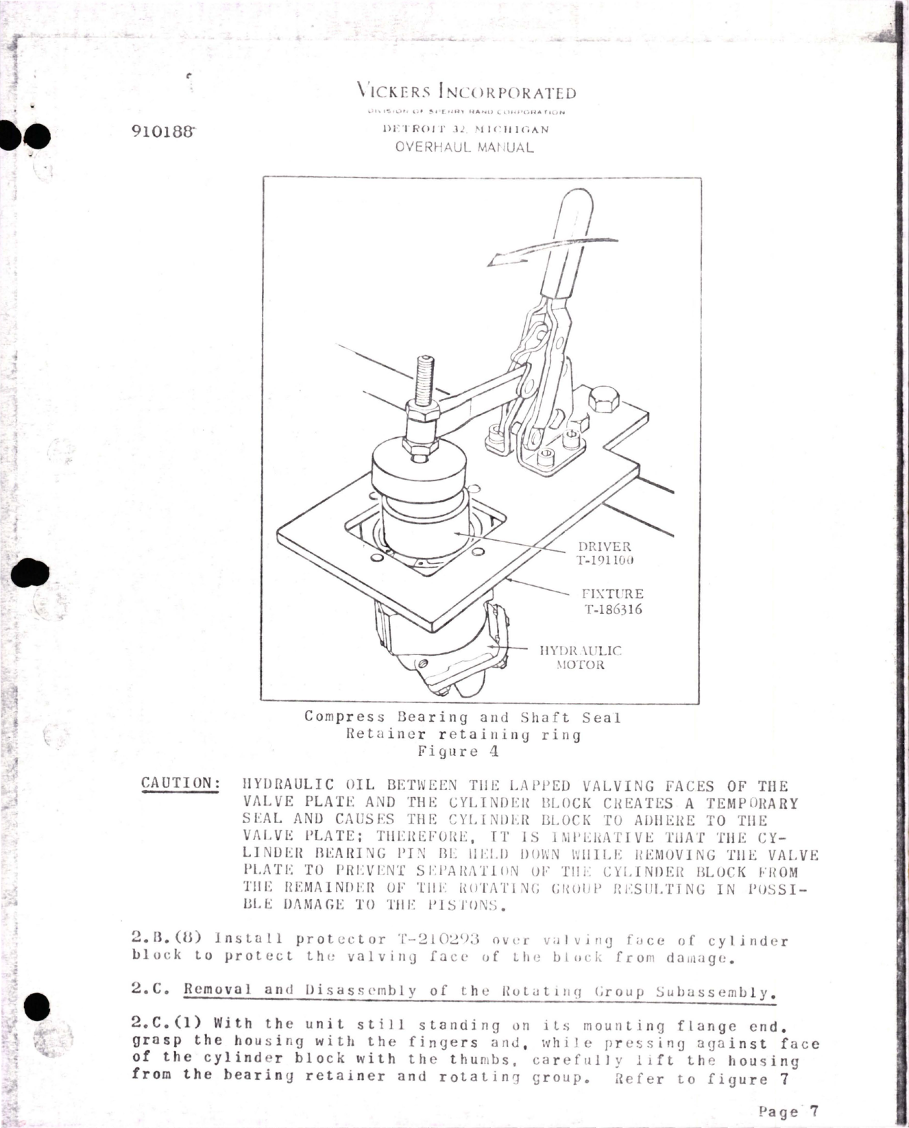 Sample page 9 from AirCorps Library document: Overhaul Manual for Fixed Stroke Hydraulic Motor Assemblies - MF-3906 and MS-3906 Series