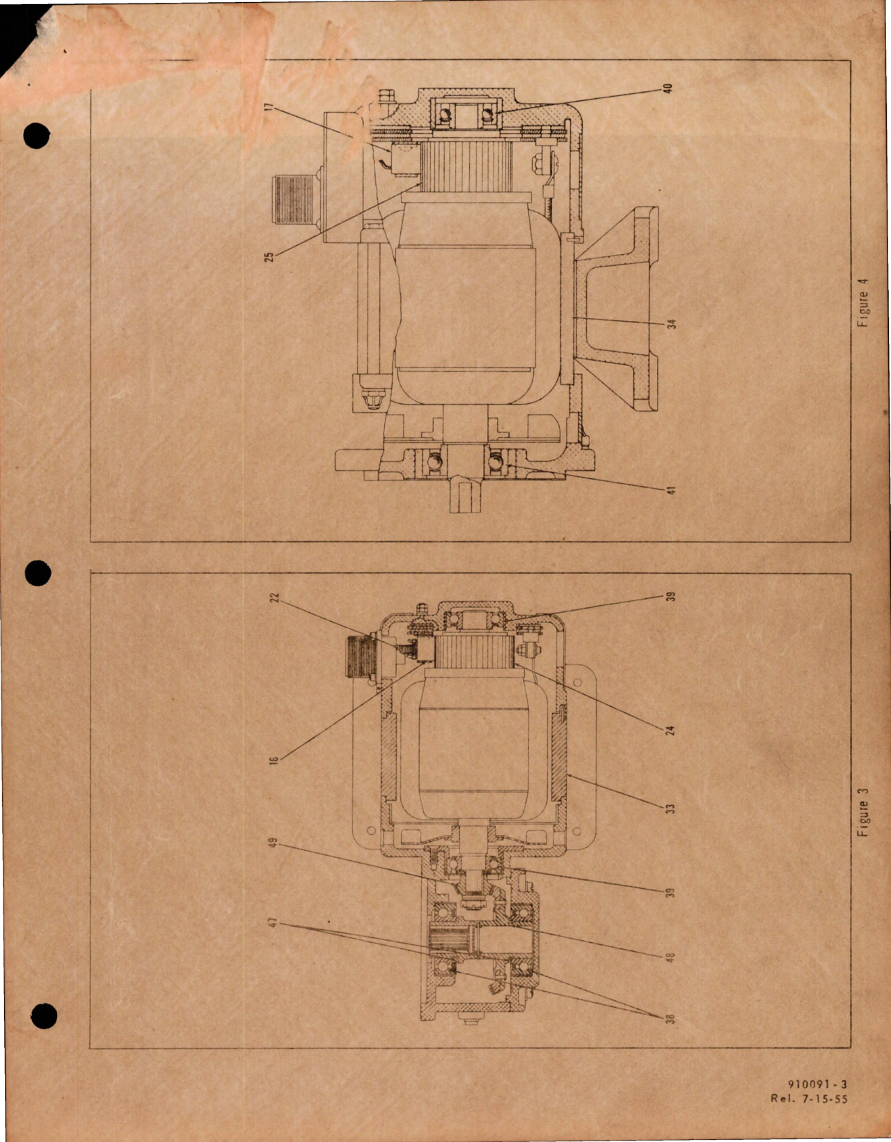 Sample page 5 from AirCorps Library document: Parts Catalog for Motorpumps - Size PF-3906 