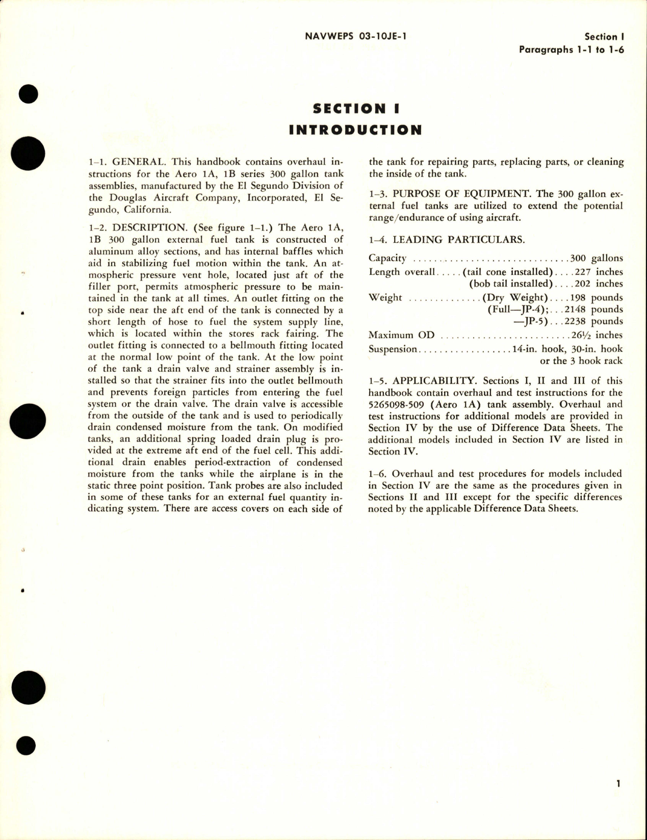 Sample page 5 from AirCorps Library document: Overhaul Instructions for Fuel Tank Assembly - 300 Gallon
