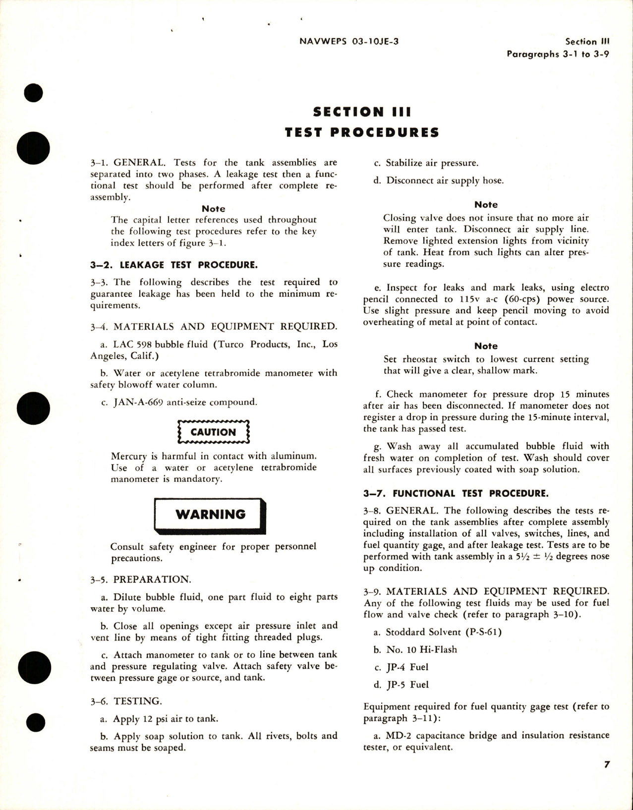 Sample page 5 from AirCorps Library document: Overhaul Instructions for Fuel Tank Assembly - 400 Gallon - Parts 5556400, 5556400-501, and 5556400-503