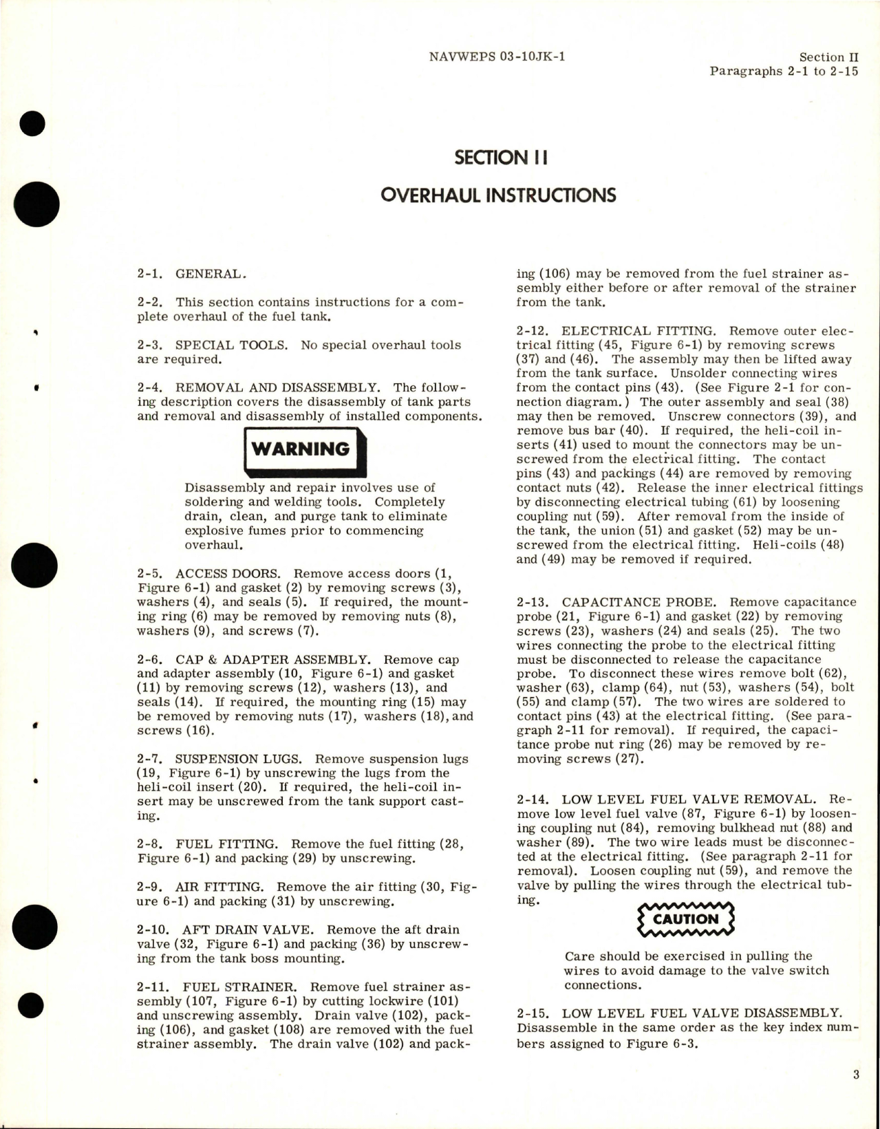 Sample page 7 from AirCorps Library document: Overhaul Instructions with Illustrated Parts Breakdown for External Auxiliary - 60 Gallon Fuel Tank - Model 148K68510-1