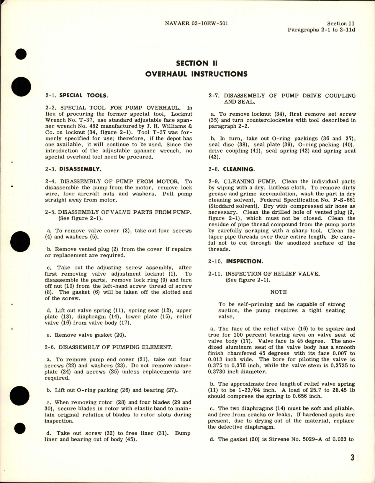 Sample page 7 from AirCorps Library document: Overhaul Instructions for Fuel Transfer Pump - Electric Motor Driven - Models RG-7900-2A, RG-7900-2B 