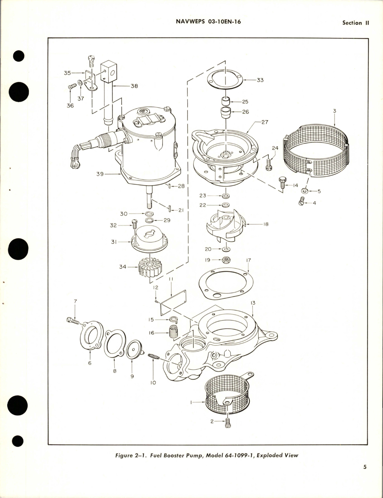 Sample page 7 from AirCorps Library document: Overhaul Instructions for Fuel Booster Pump - Model 64-1099-1