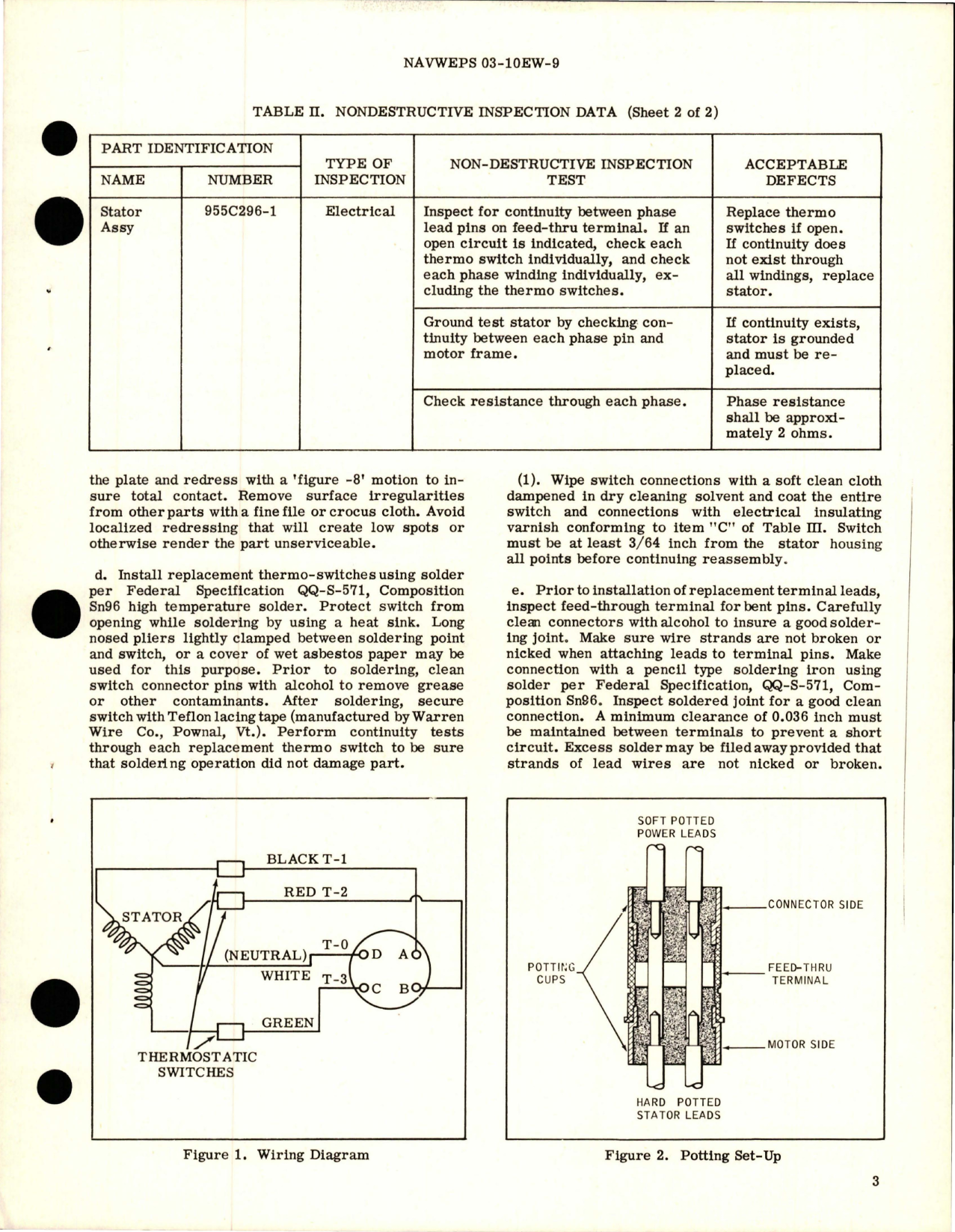 Sample page 5 from AirCorps Library document: Overhaul Instructions with Parts for Centrifugal Fuel Booster Pump - Model RR11640C 