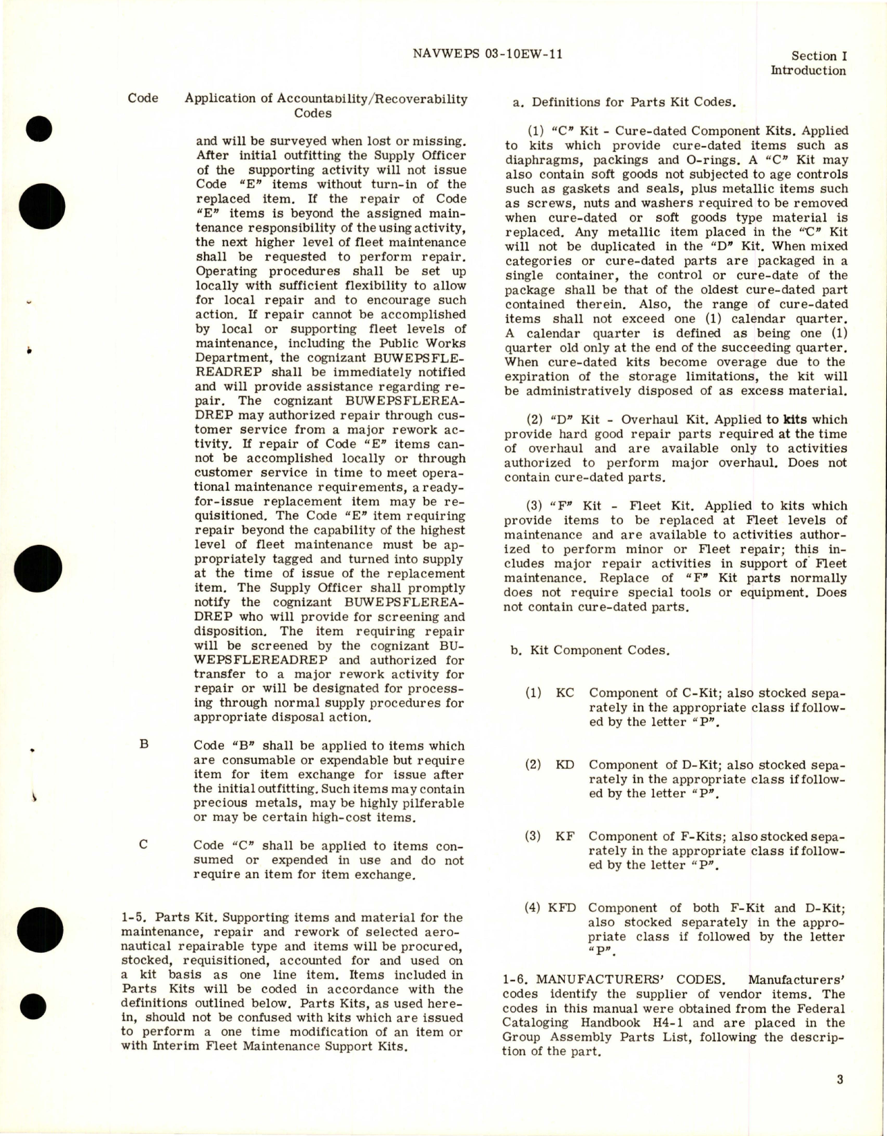 Sample page 5 from AirCorps Library document: Illustrated Parts Breakdown for Submerged Fuel Booster Centrifugal Pump - Part RG12210