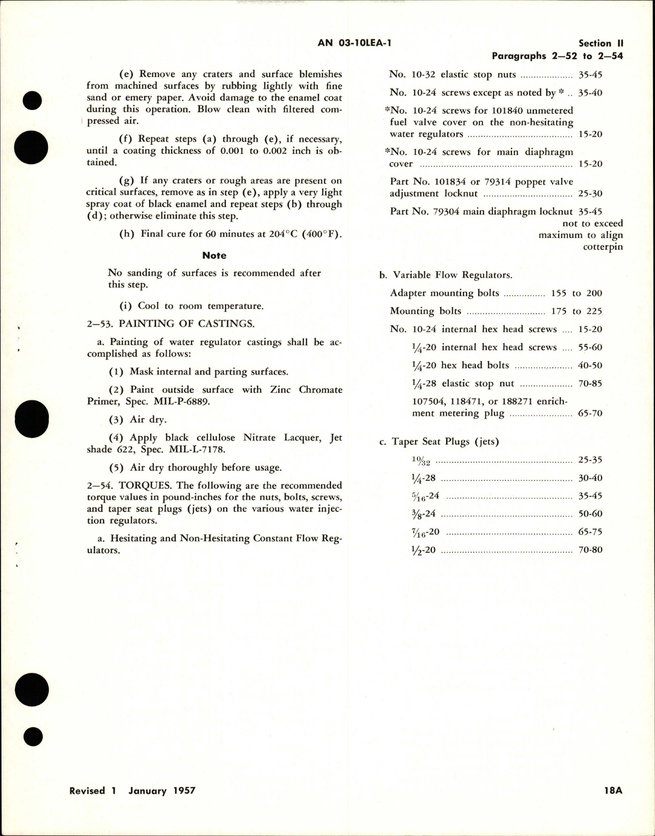 Sample page 5 from AirCorps Library document: Overhaul Instructions for Water Regulators 