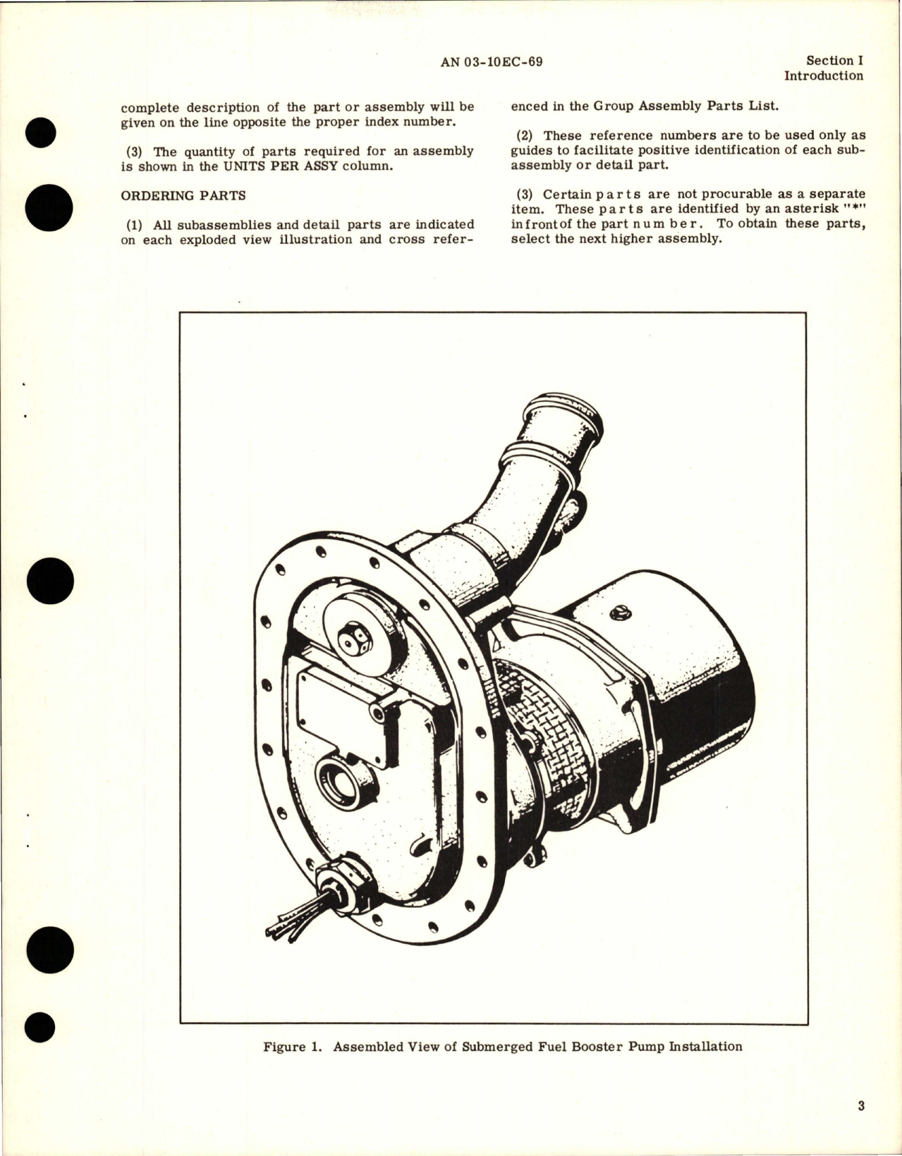 Sample page 5 from AirCorps Library document: Illustrated Parts Breakdown for Submerged Fuel Booster Pump - Models TF57000-1, TF59700, and TF59700-1