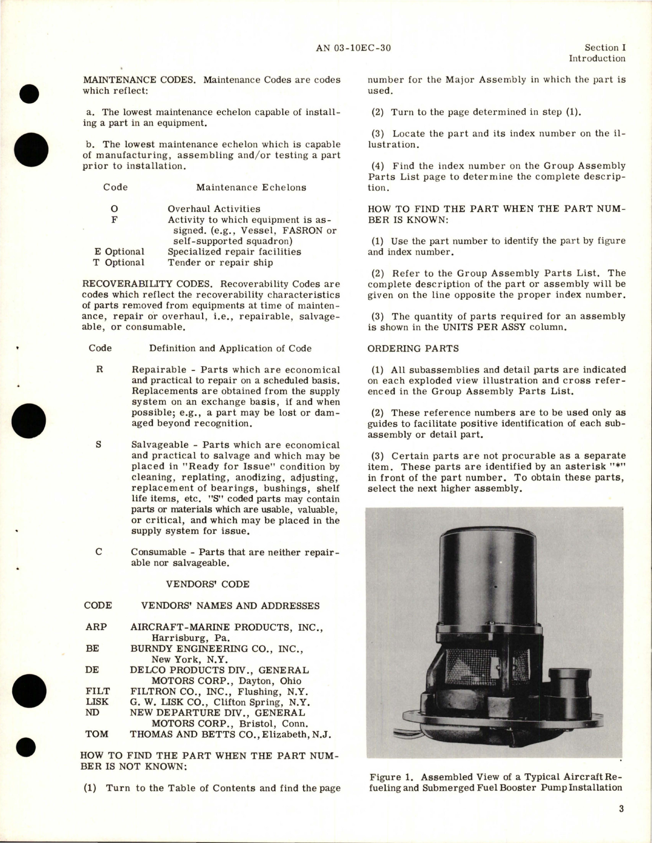 Sample page 5 from AirCorps Library document: Illustrated Parts Breakdown for Refueling & Booster Pumps