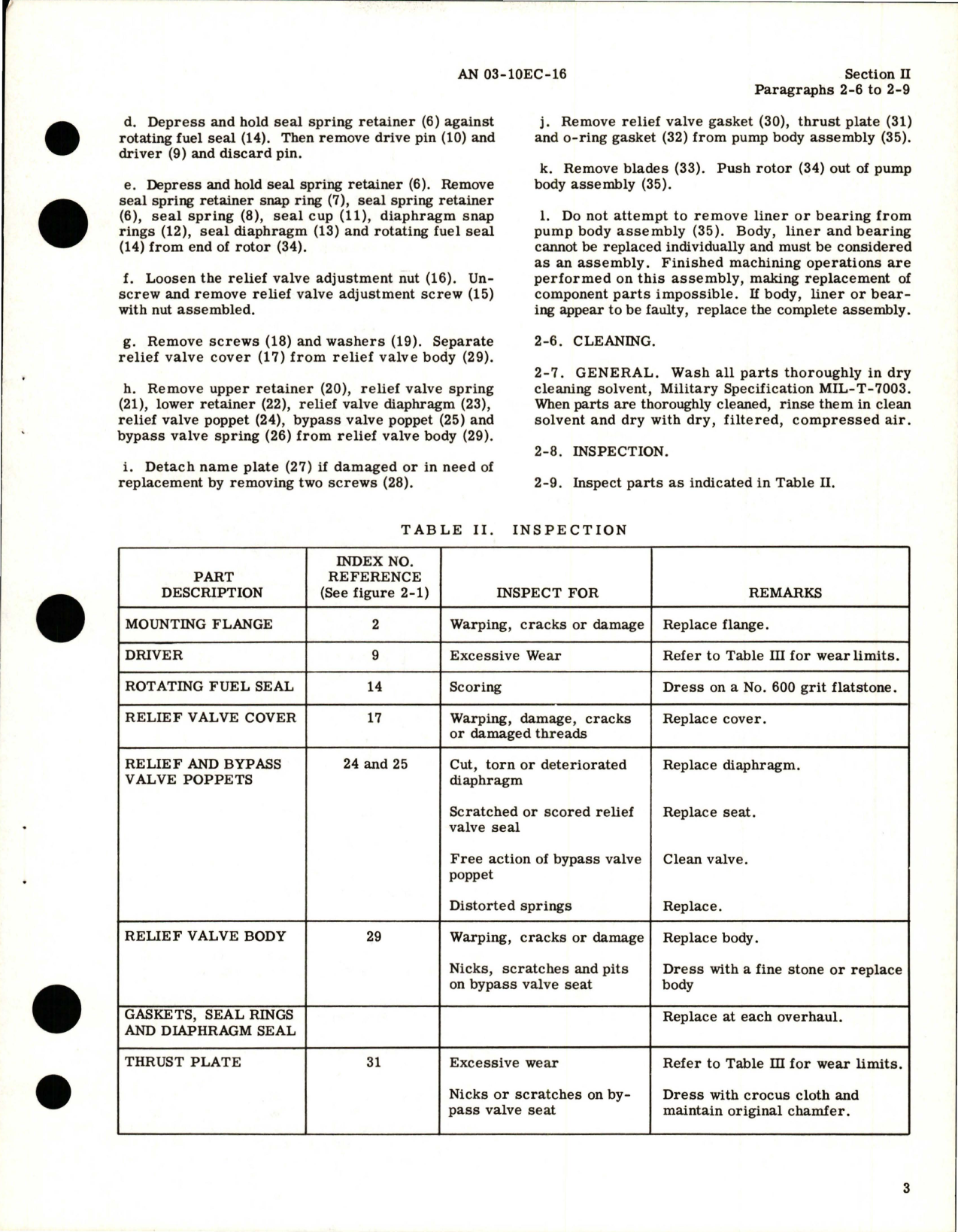 Sample page 5 from AirCorps Library document: Overhaul Instructions for Engine and Electric Motor Driven Fuel Pump