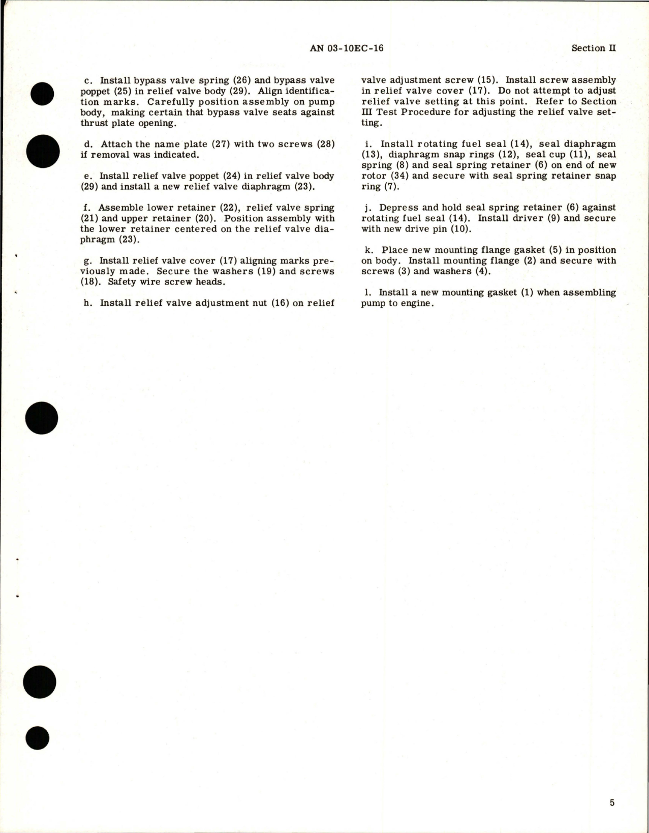 Sample page 7 from AirCorps Library document: Overhaul Instructions for Engine and Electric Motor Driven Fuel Pump