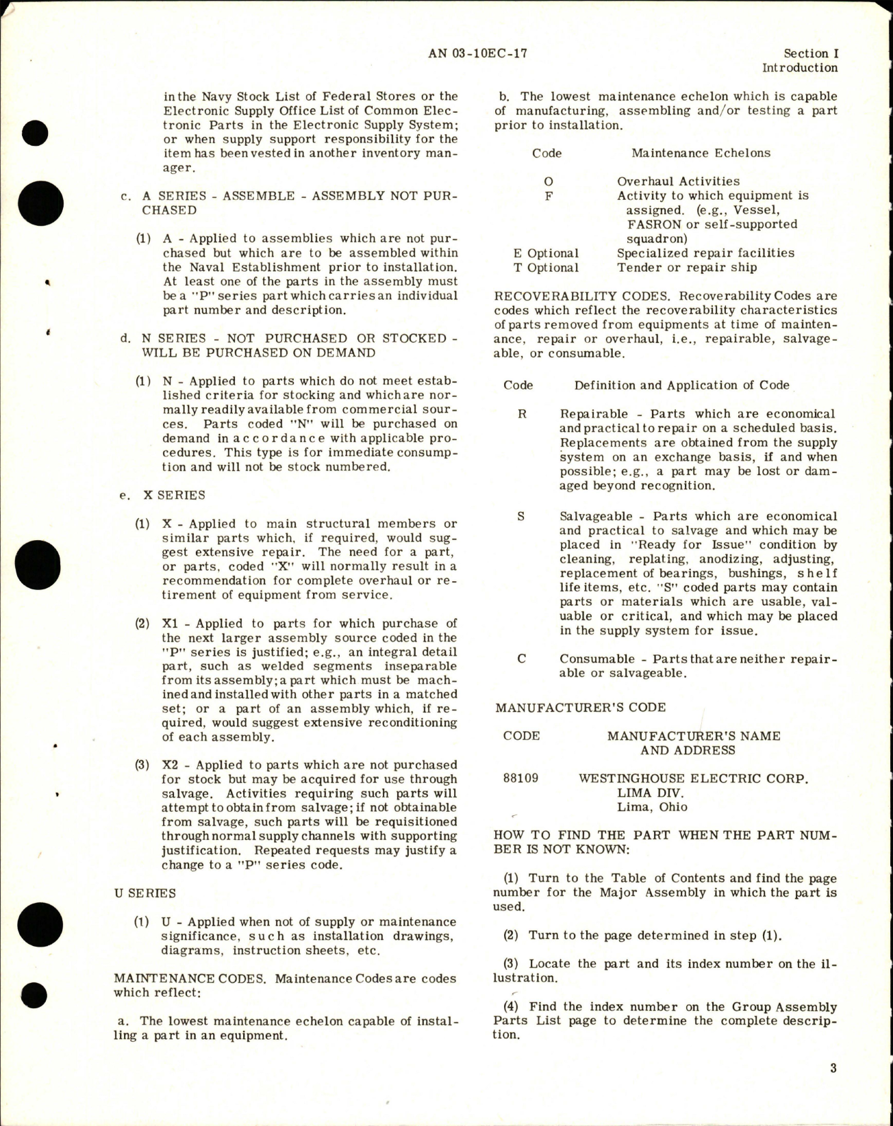 Sample page 5 from AirCorps Library document: Illustrated Parts Breakdown for Engine and Electric Motor Driven Fuel Pump