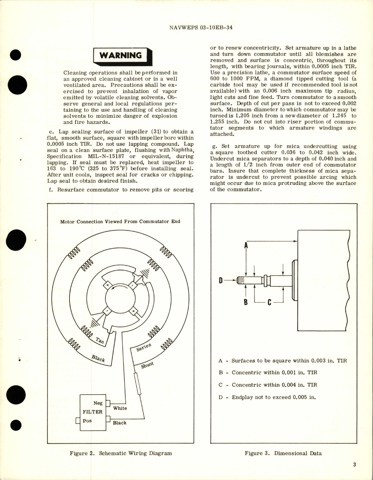 Sample page 5 from AirCorps Library document: Overhaul Instructions with Parts Breakdown for Fuel Booster Pump - Model RR11810B1