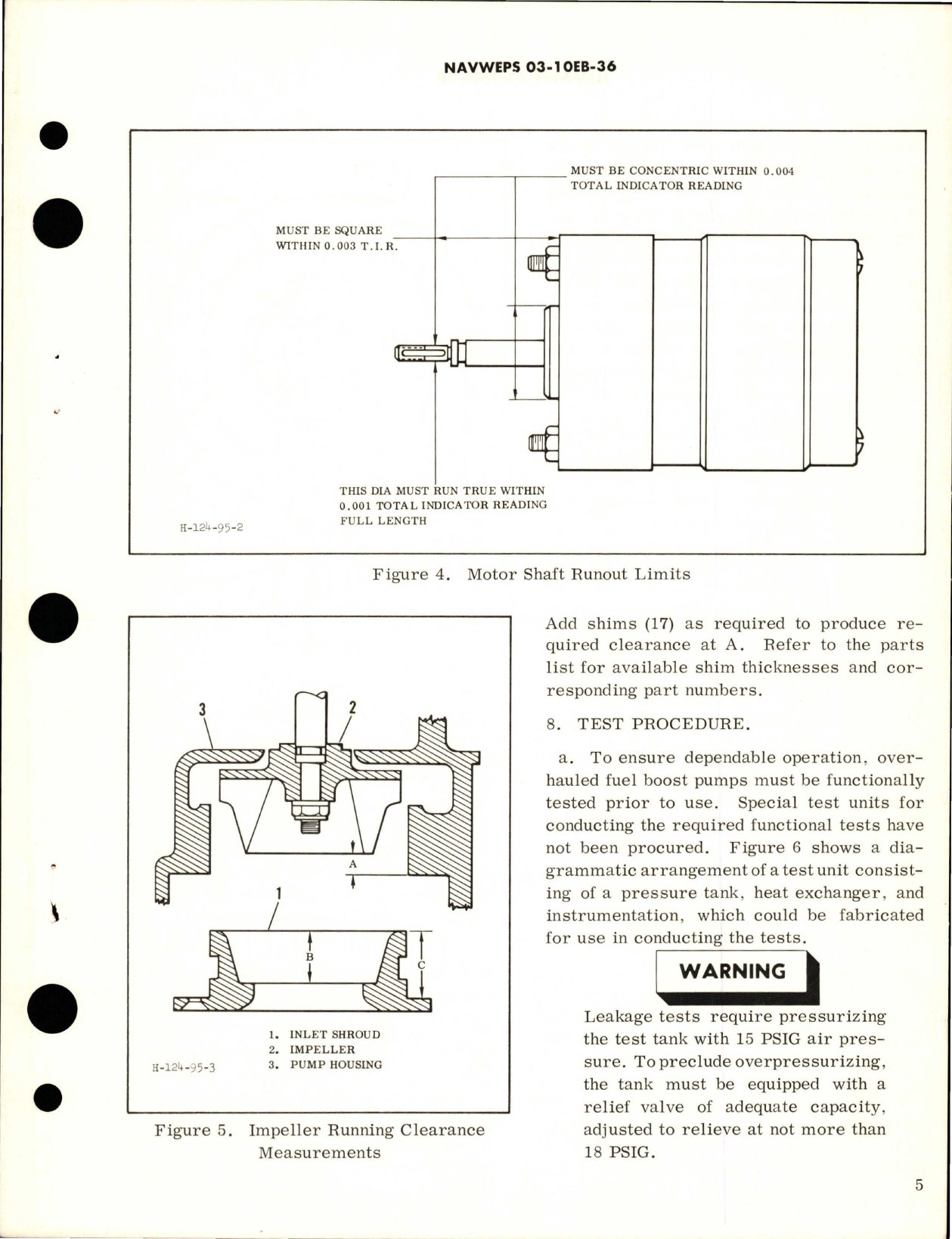 Sample page 5 from AirCorps Library document: Overhaul Instructions with Illustrated Parts Breakdown for Fuel Booster Pump - Part RR-11810A 