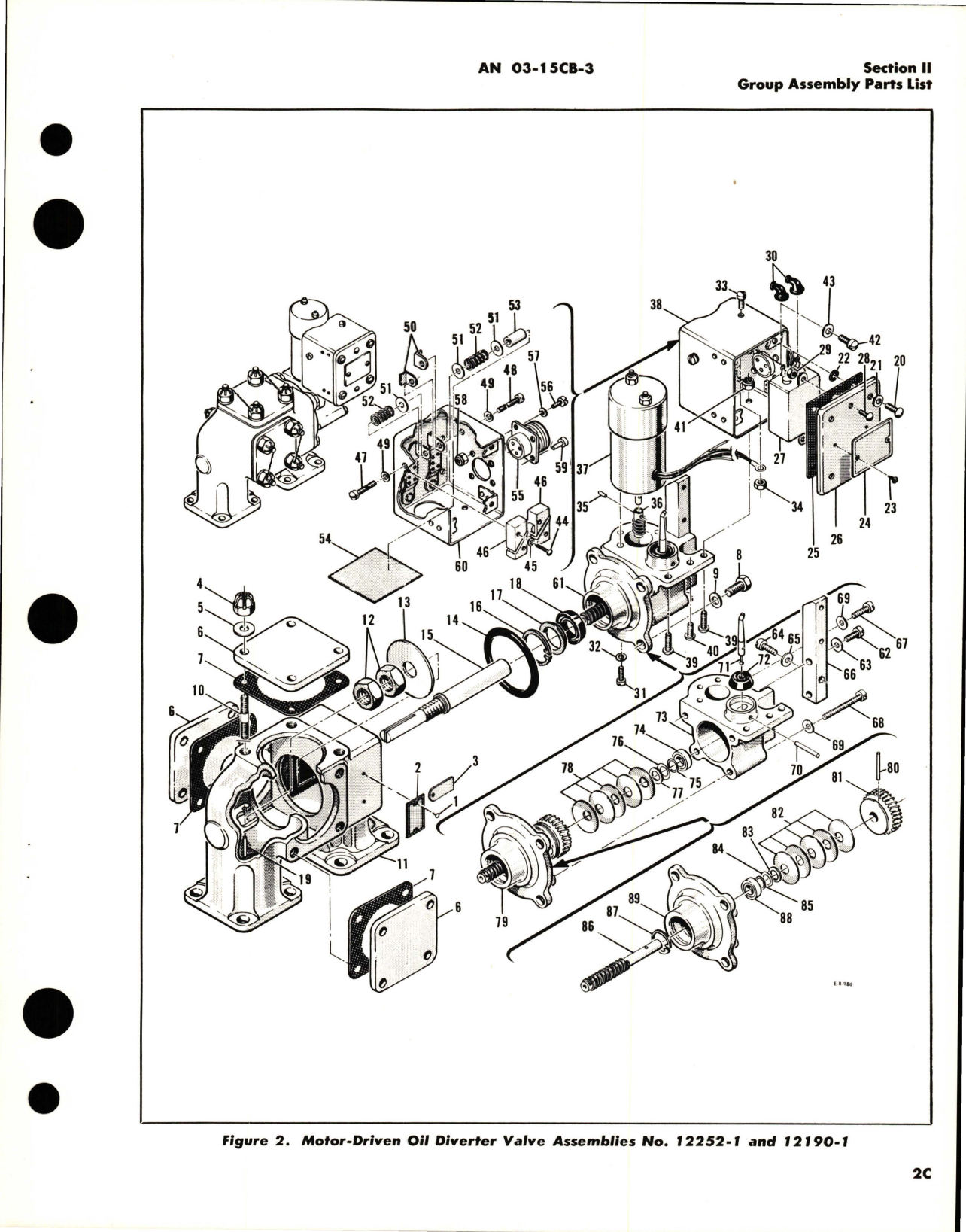 Sample page 9 from AirCorps Library document: Illustrated Parts Breakdown for Oil Diverter Valves