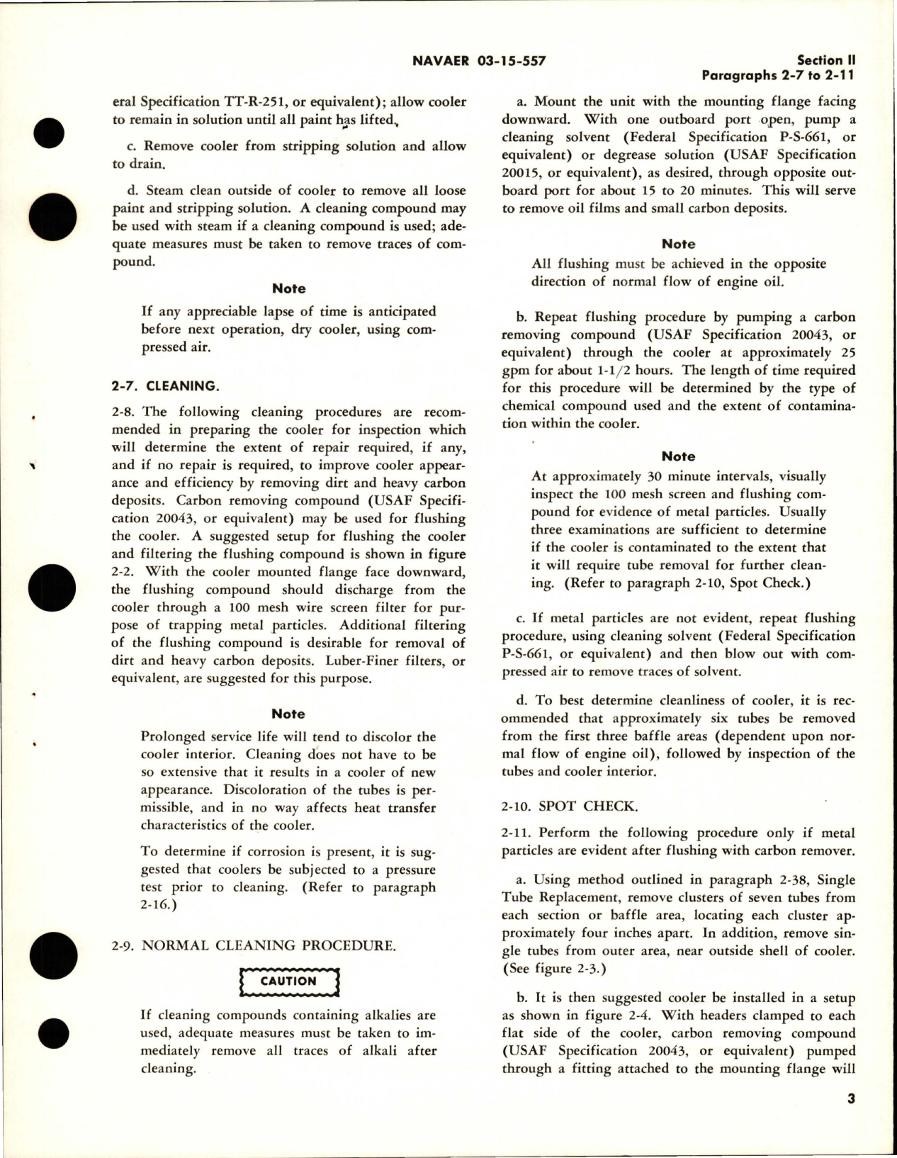 Sample page 7 from AirCorps Library document: Overhaul Instructions for Oil Coolers