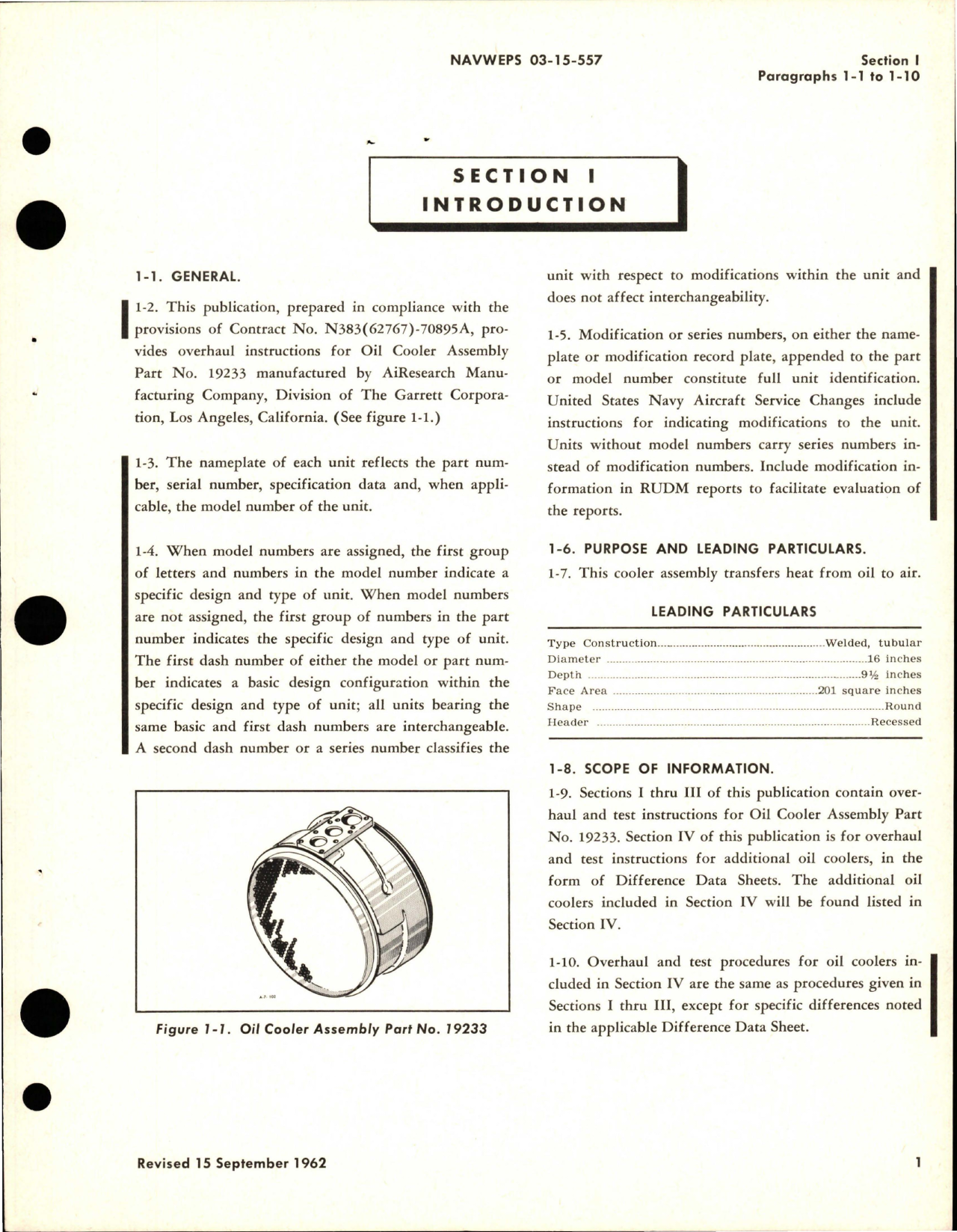 Sample page 5 from AirCorps Library document: Overhaul Instructions for Oil Coolers