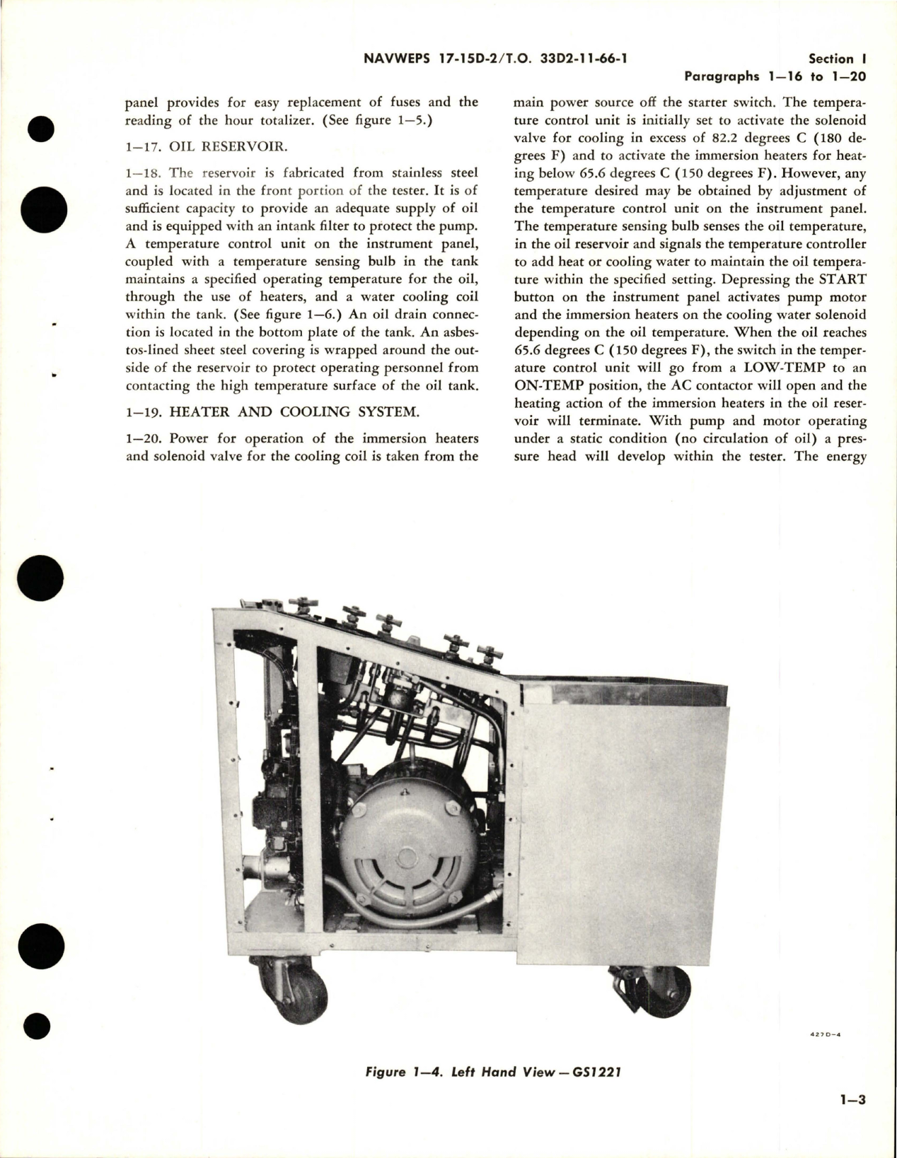 Sample page 7 from AirCorps Library document: Operation, Service Instructions and Illustrated Parts Breakdown for Hydraulic Propeller Testing 