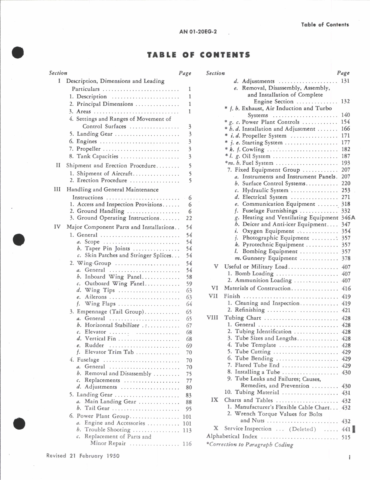 Sample page 5 from AirCorps Library document: Maintenance Instructions for B-17G Aircraft