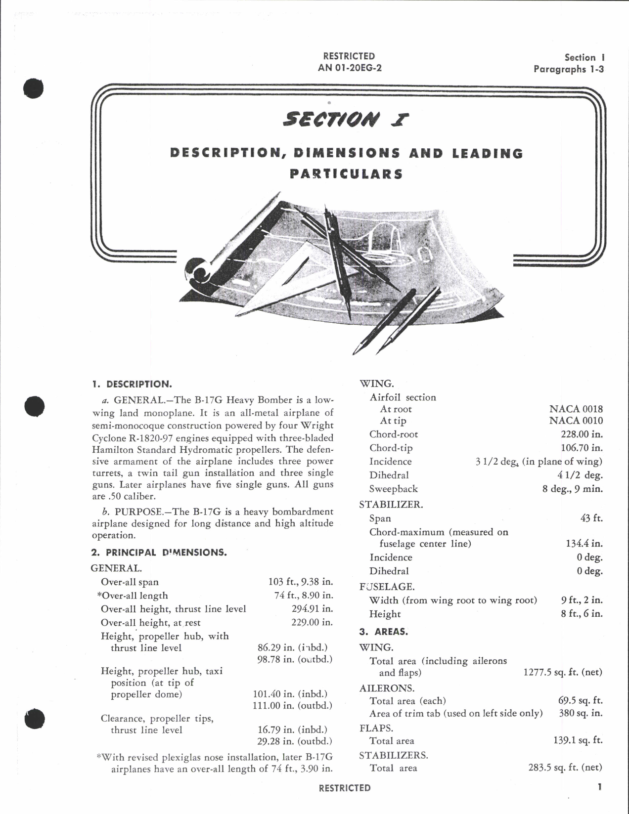 Sample page 7 from AirCorps Library document: Maintenance Instructions for B-17G Aircraft